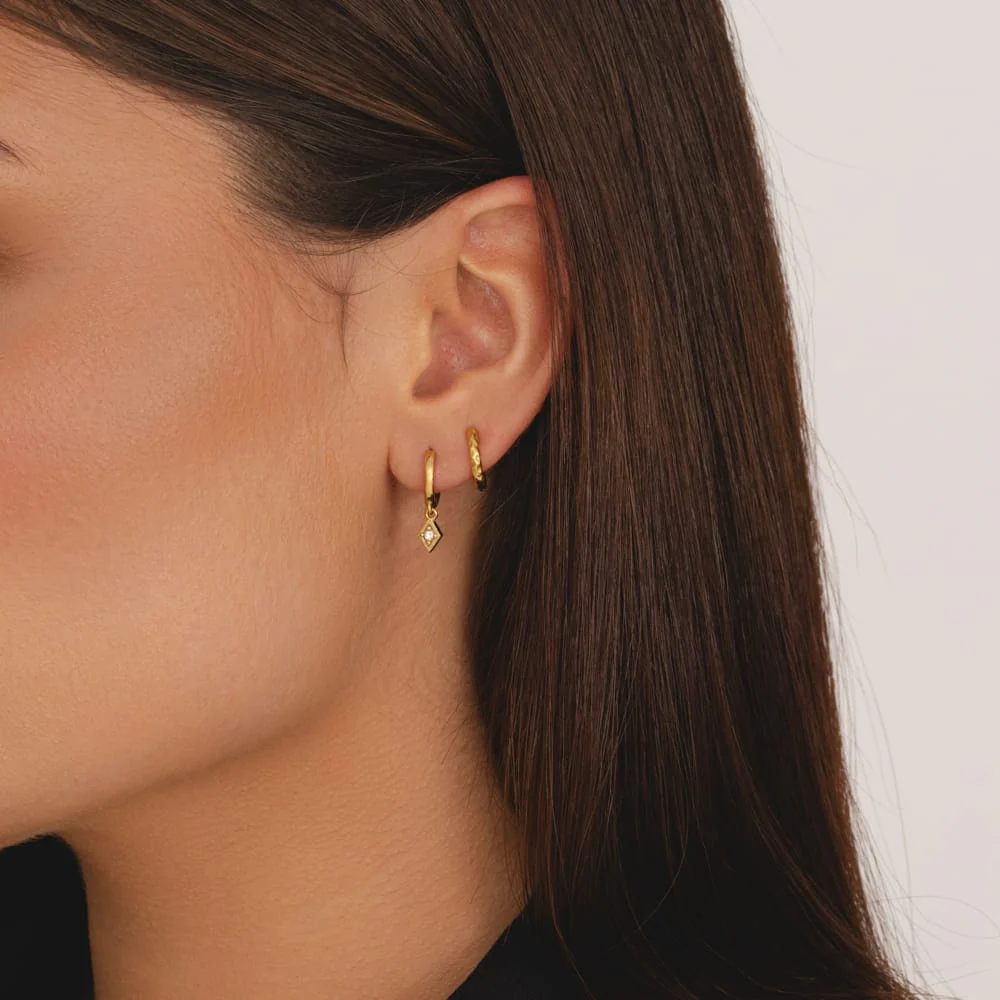 Adelaide Hoop Earrings - Image 2