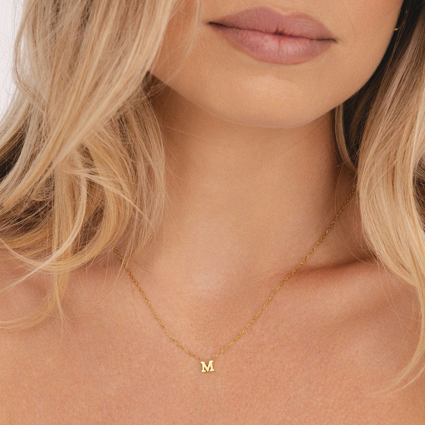 Adore Me Initial Necklace - Image 2