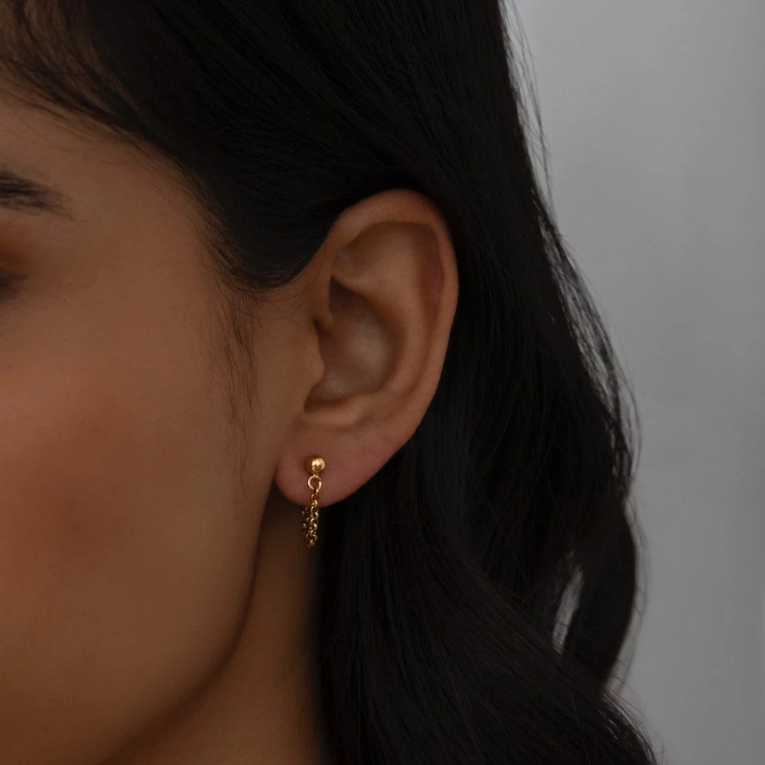 Alisa Stud Earrings - Image 2