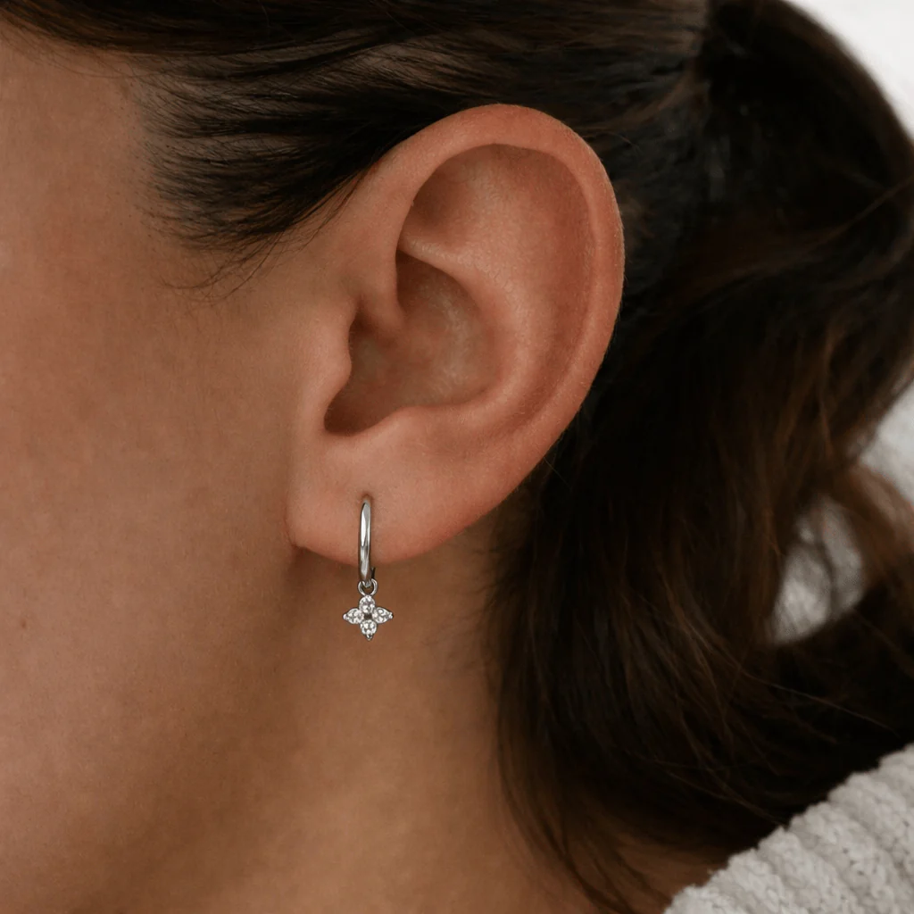 Alix Hoop Earrings - Image 3