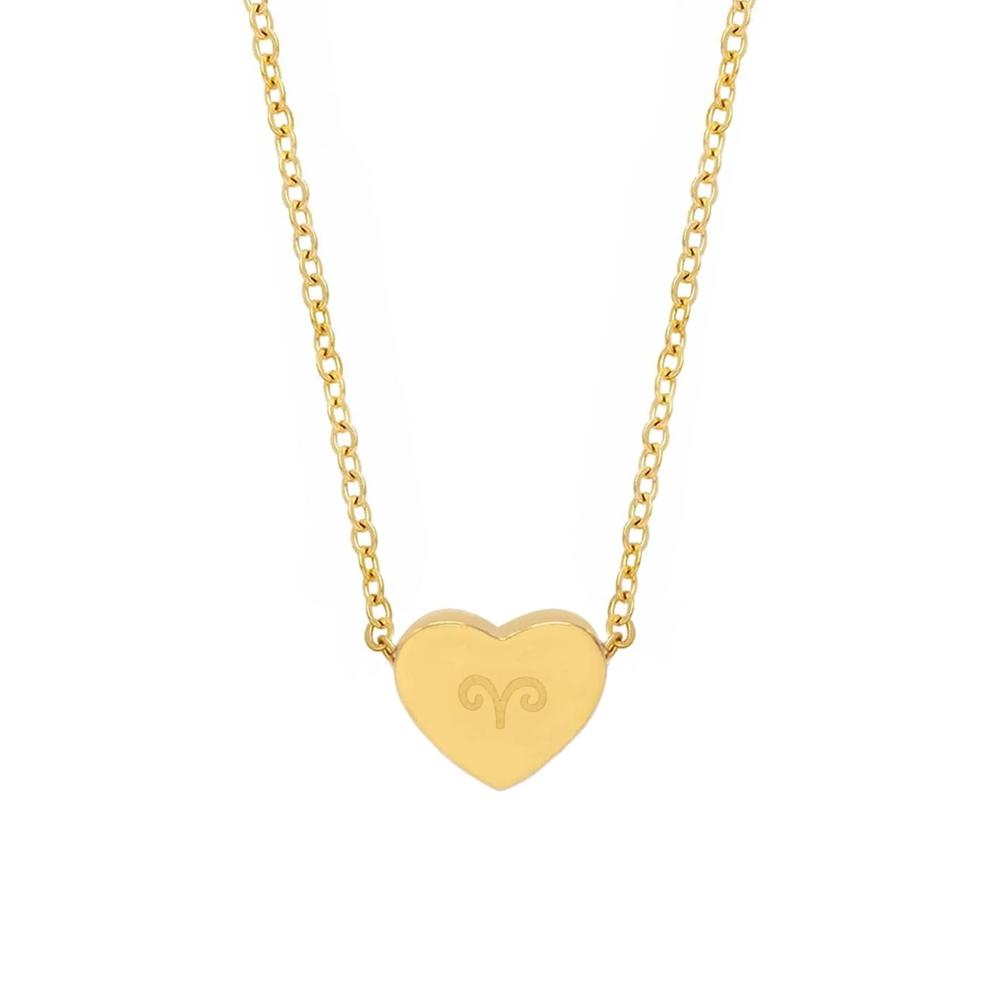 Alora Heart Zodiac Necklace - Image 11