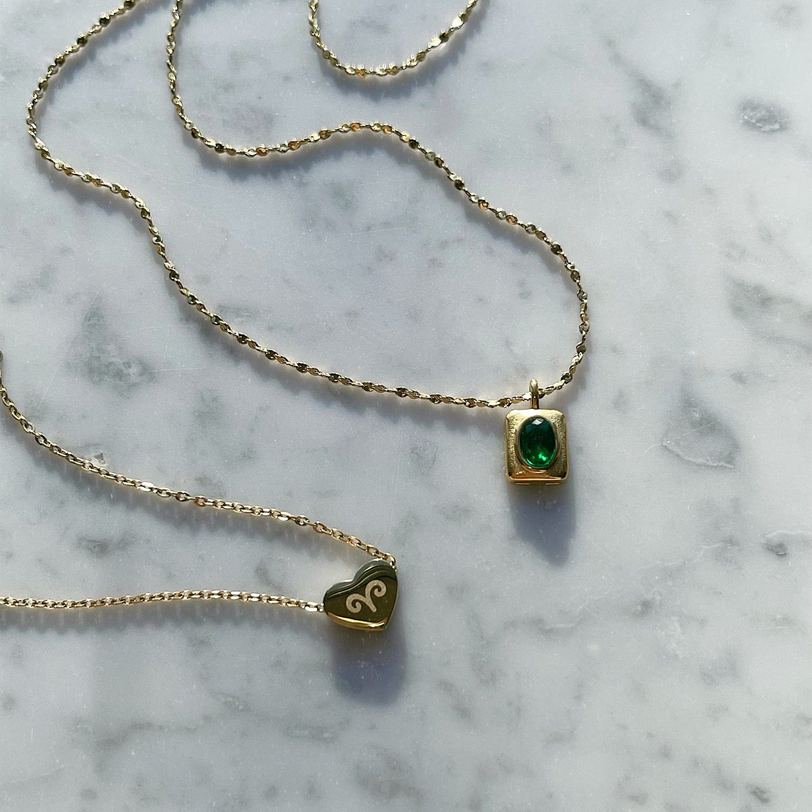 Alora Heart Zodiac Necklace - Image 6