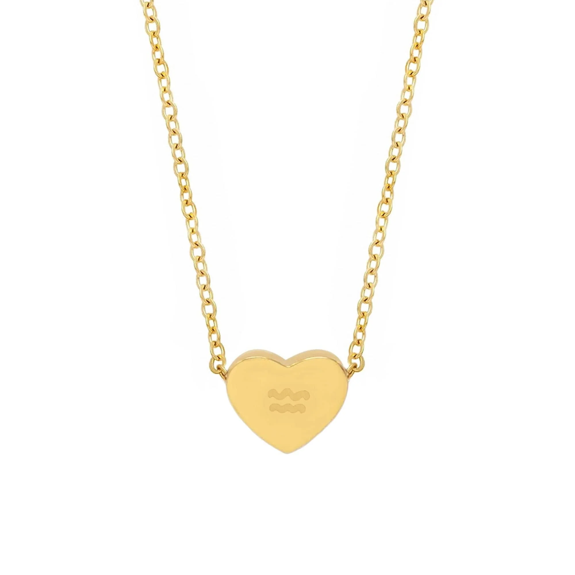 Alora Heart Zodiac Necklace - Image 9