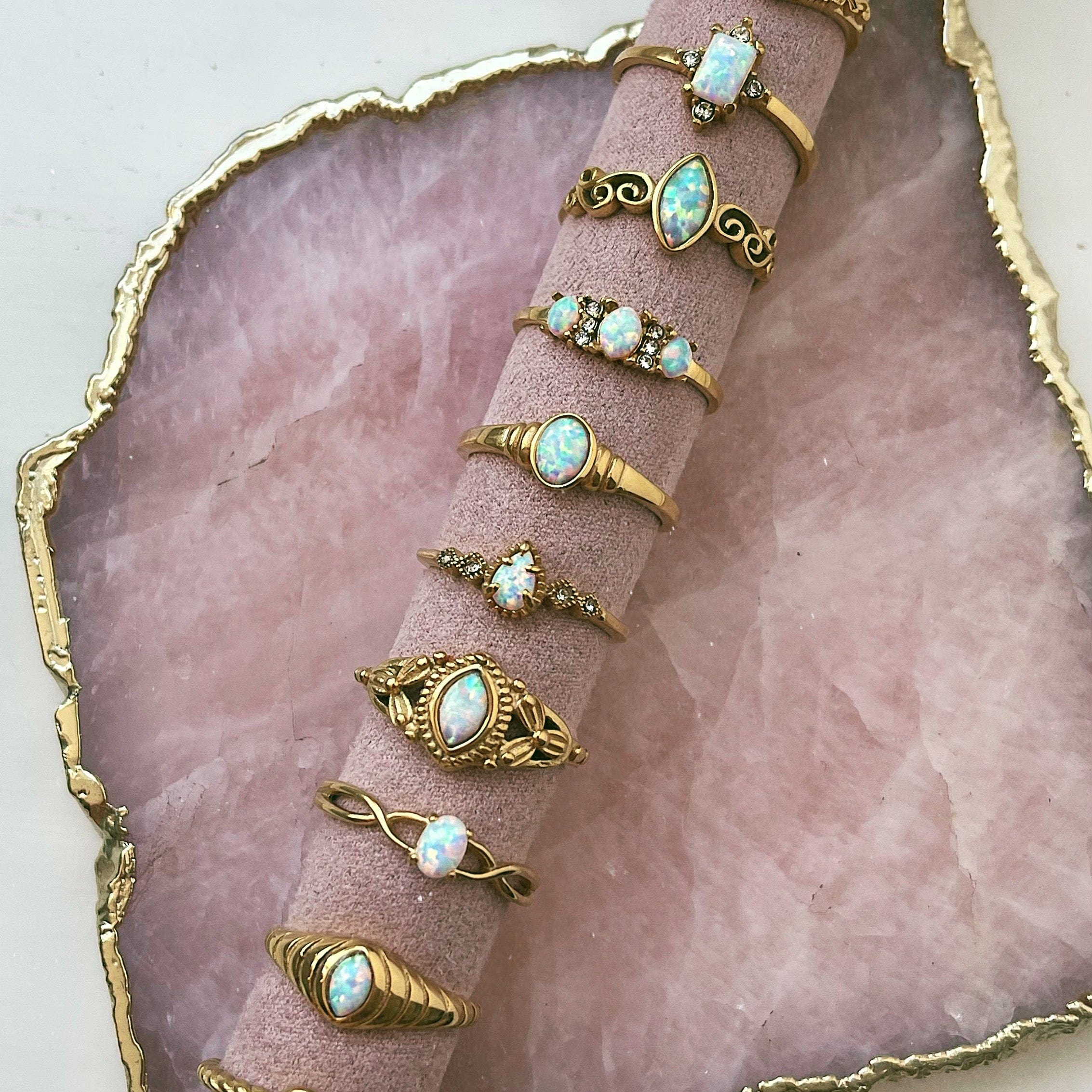 Alyssa Opal Ring - Image 4