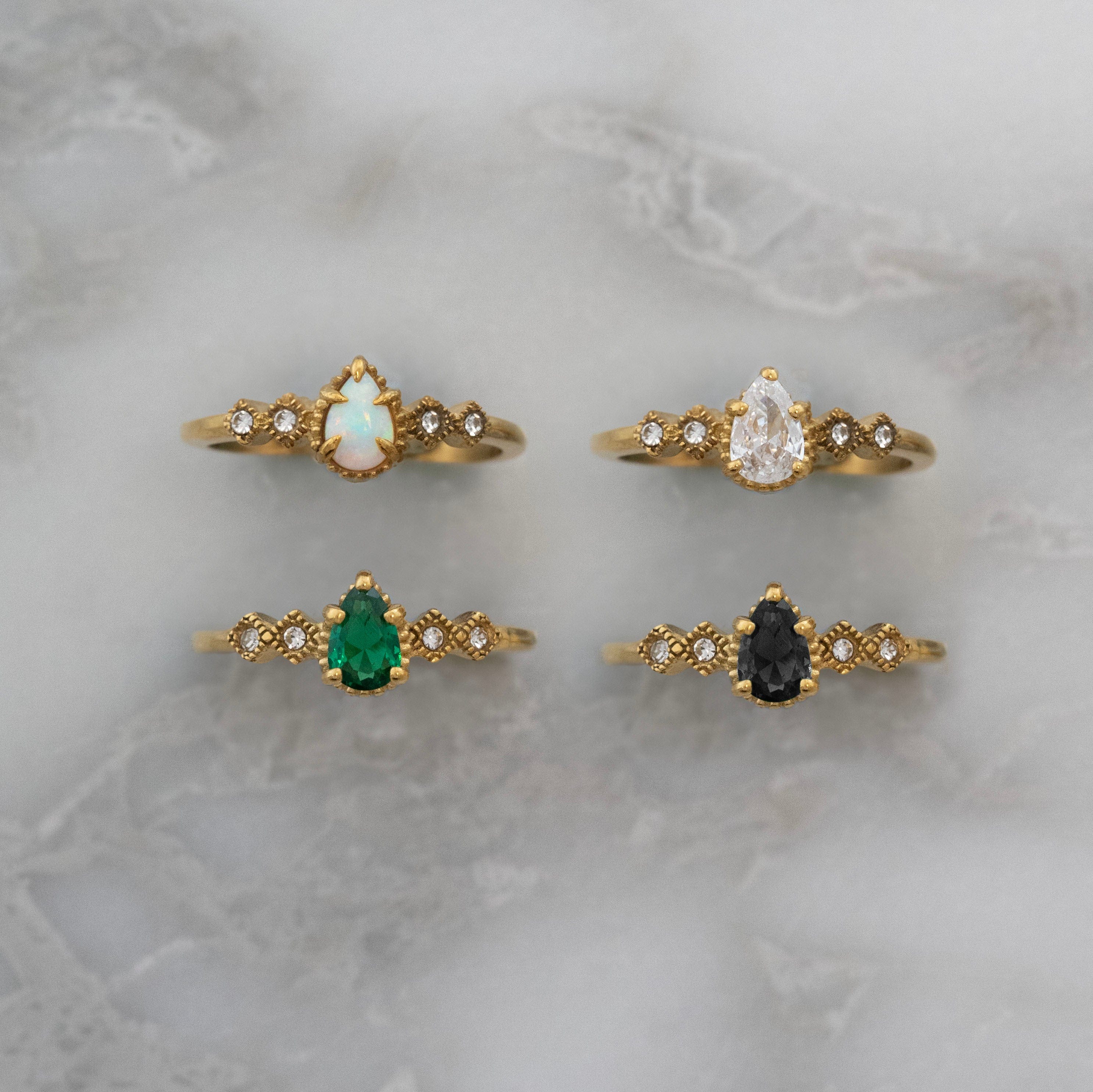 Alyssa Opal Ring - Image 7