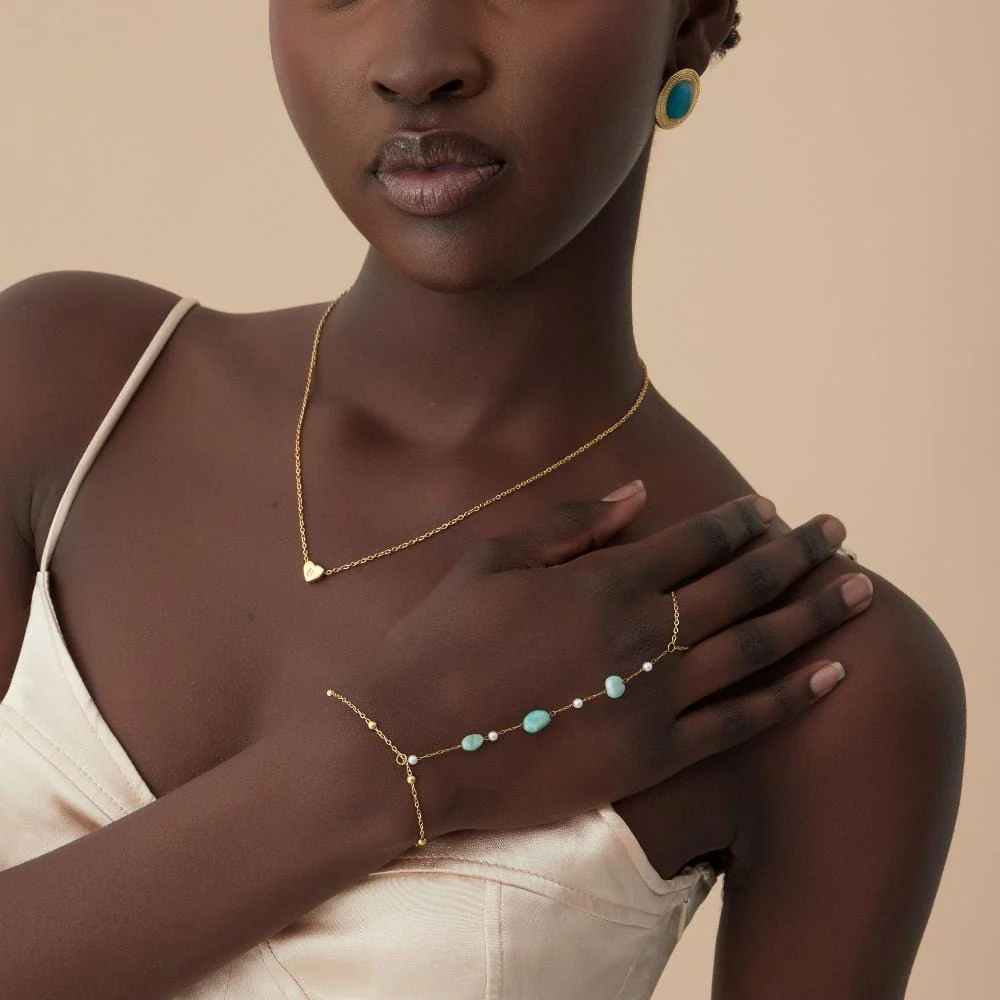 Angelic Hand Chain Bracelet - Image 8