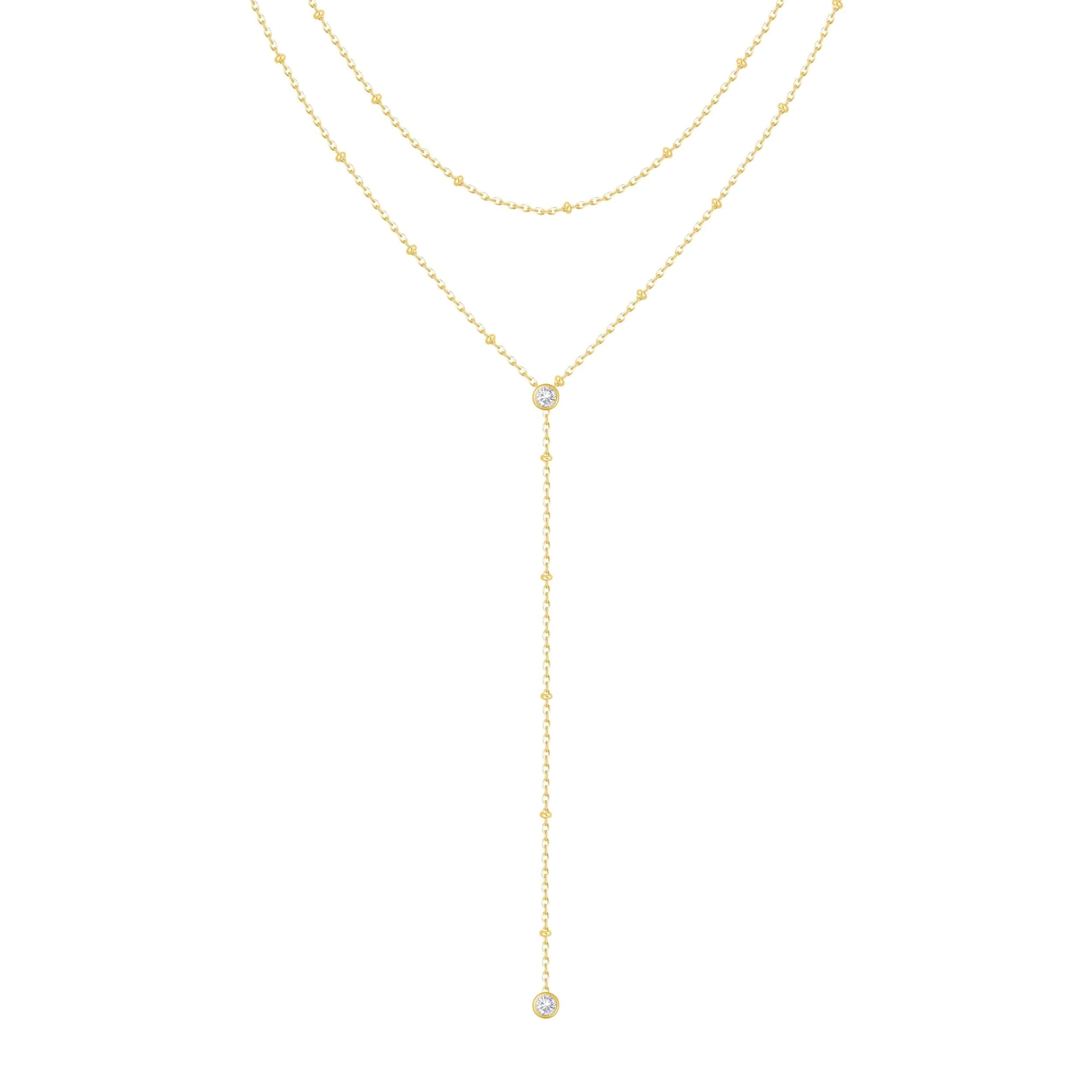 Ashlyn Layered Lariat Necklace