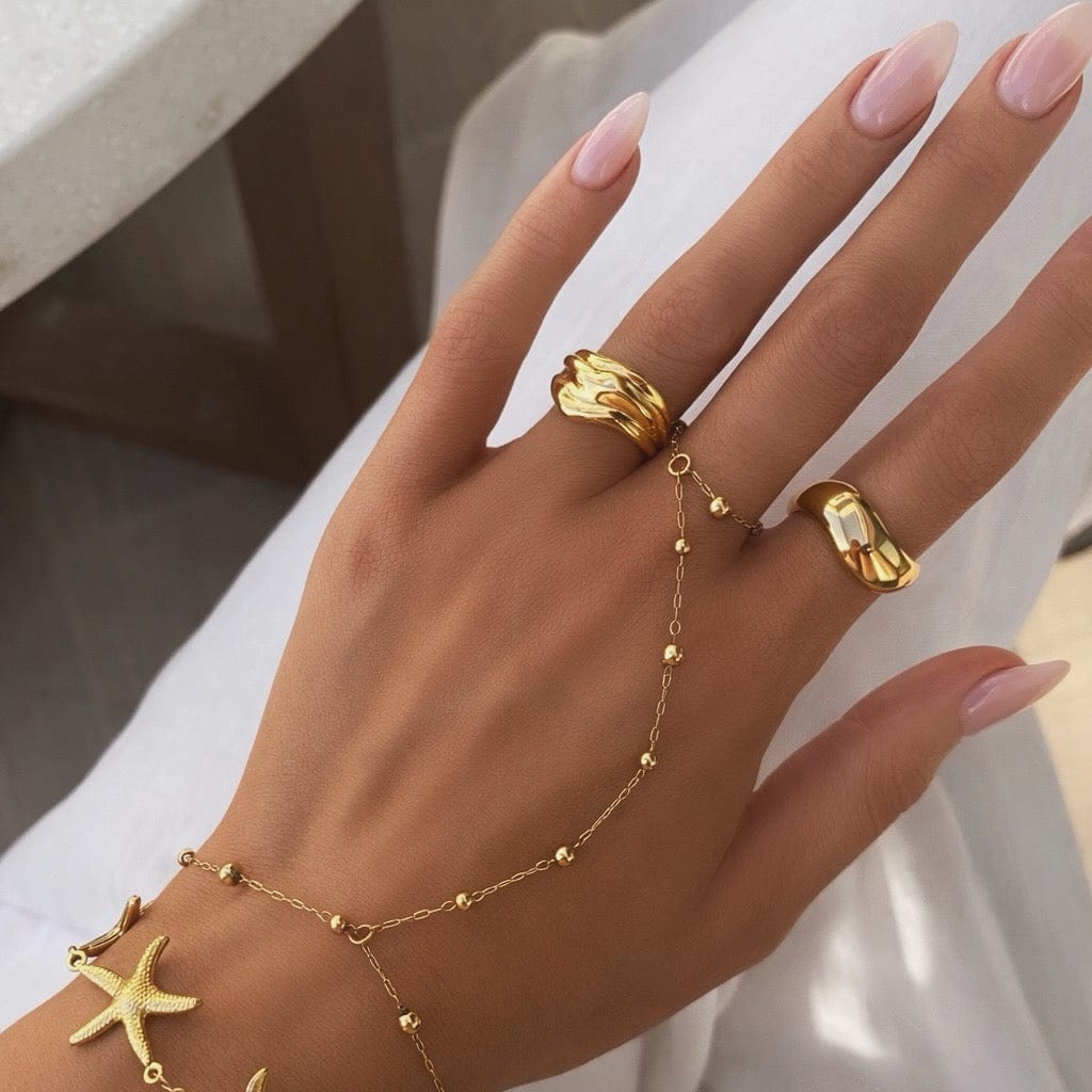 Bailey Hand Chain Bracelet - Image 2