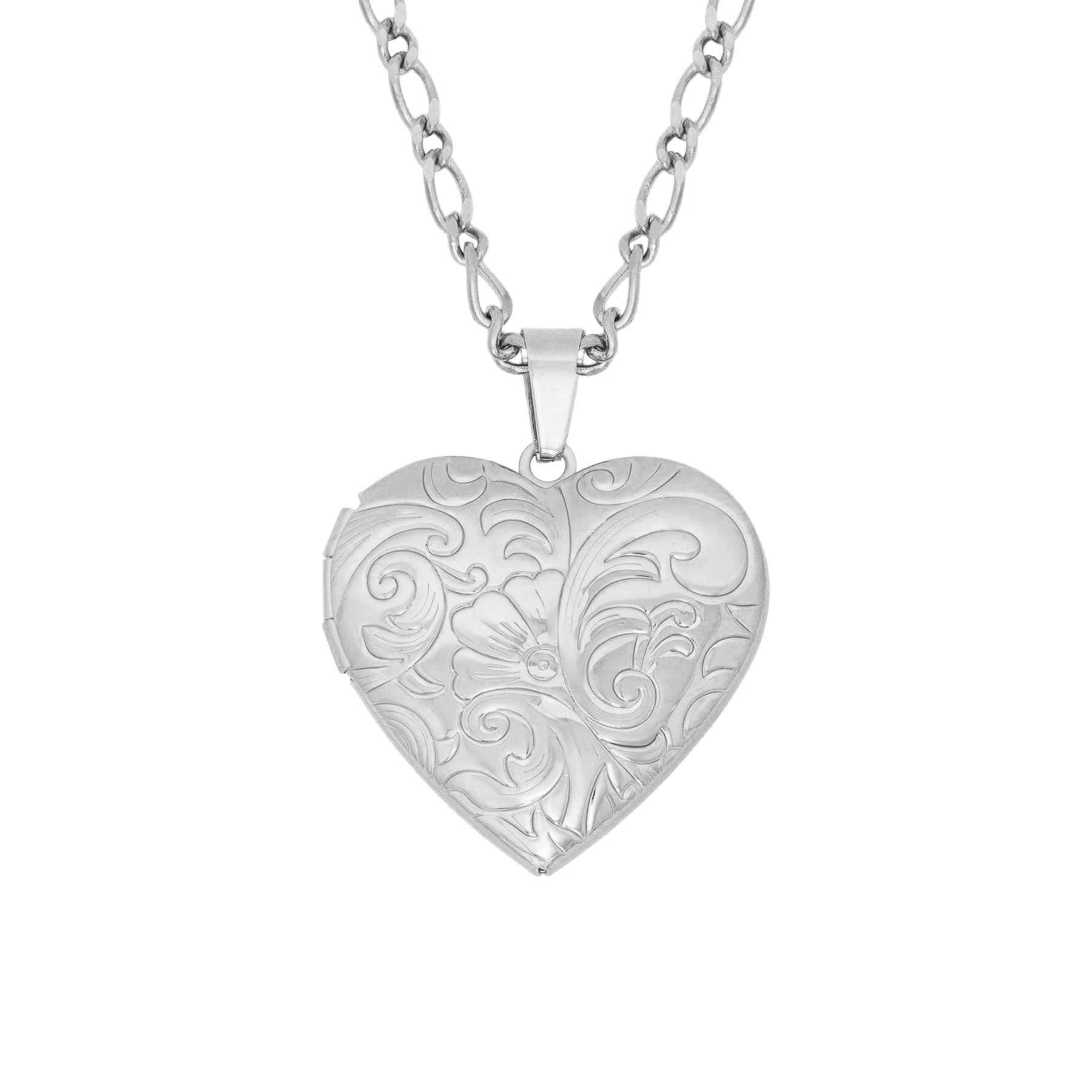 Beau Heart Locket Necklace - Image 8
