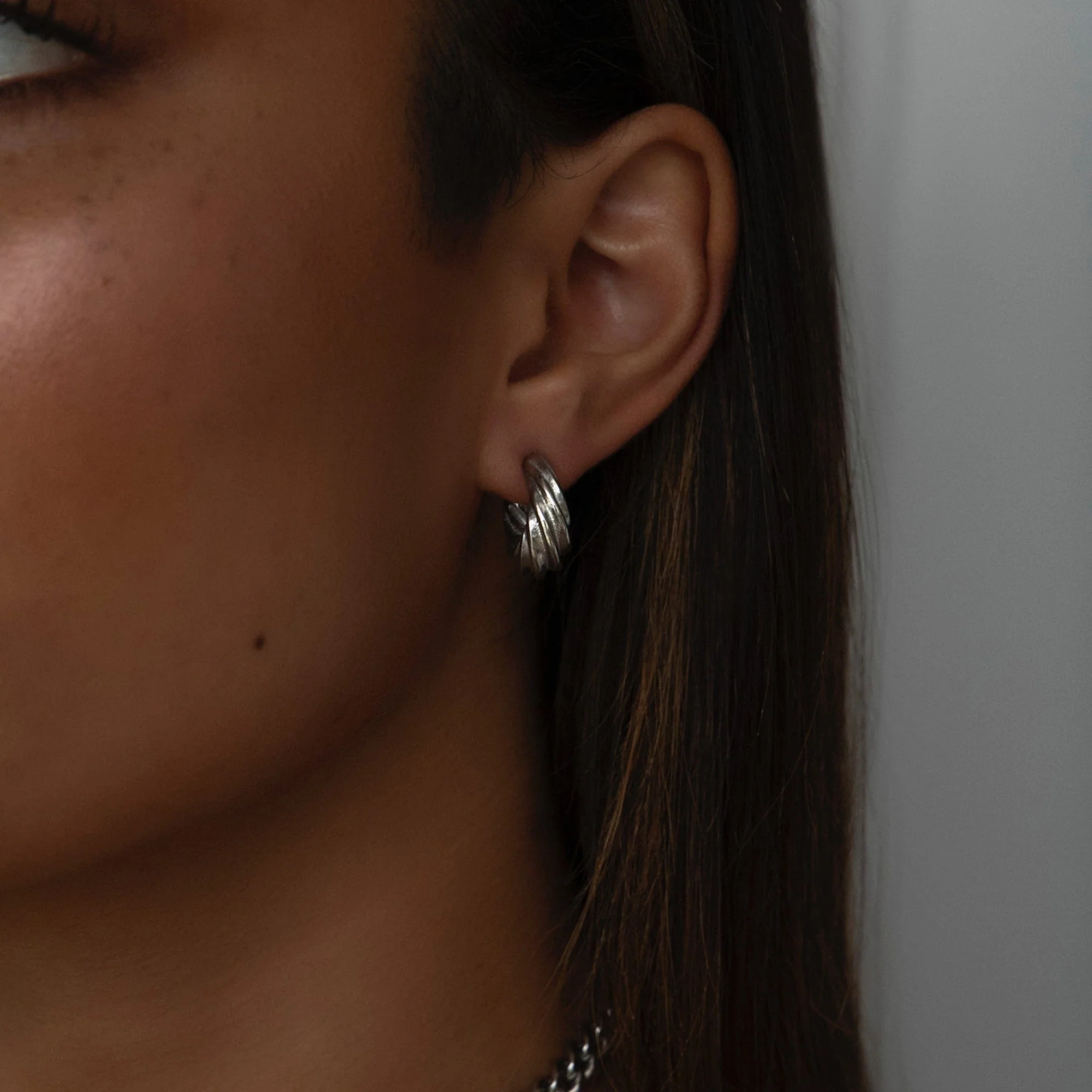 Carmel Hoop Earrings - Image 5