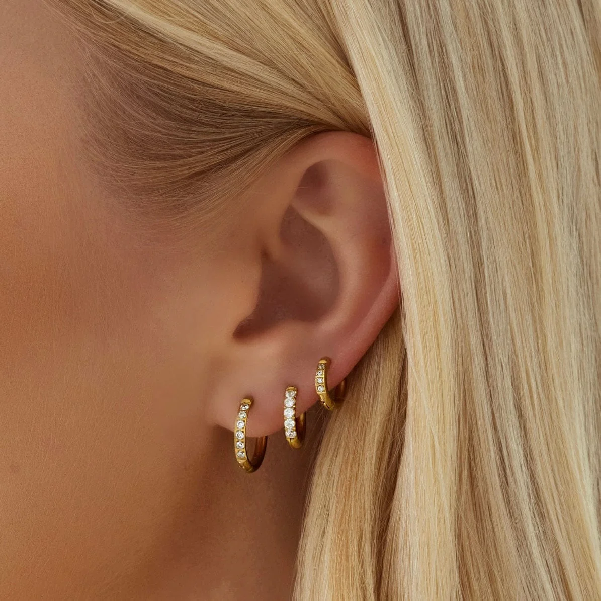 Caterina Hoop Earrings - Image 4