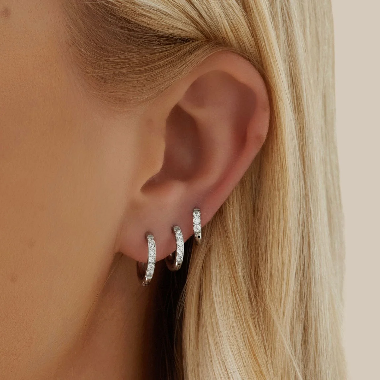 Caterina Hoop Earrings - Image 5