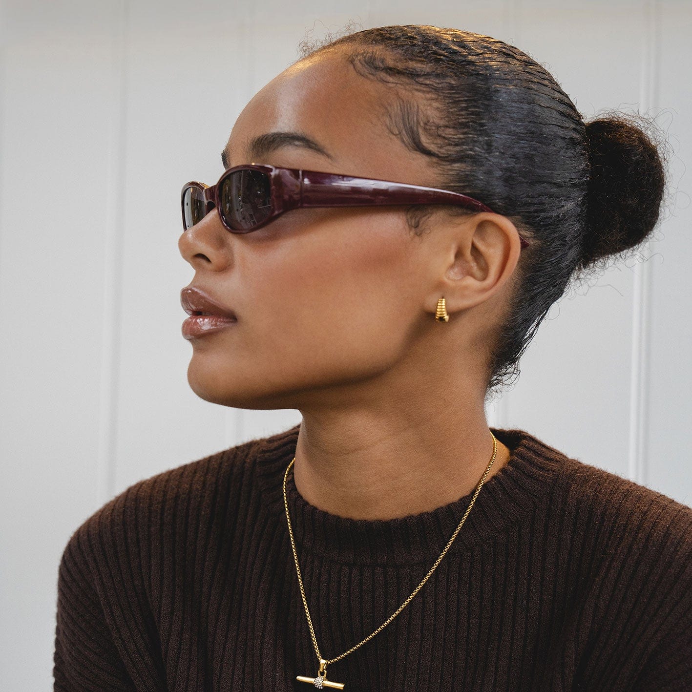 Clary Hoop Earrings - Image 2