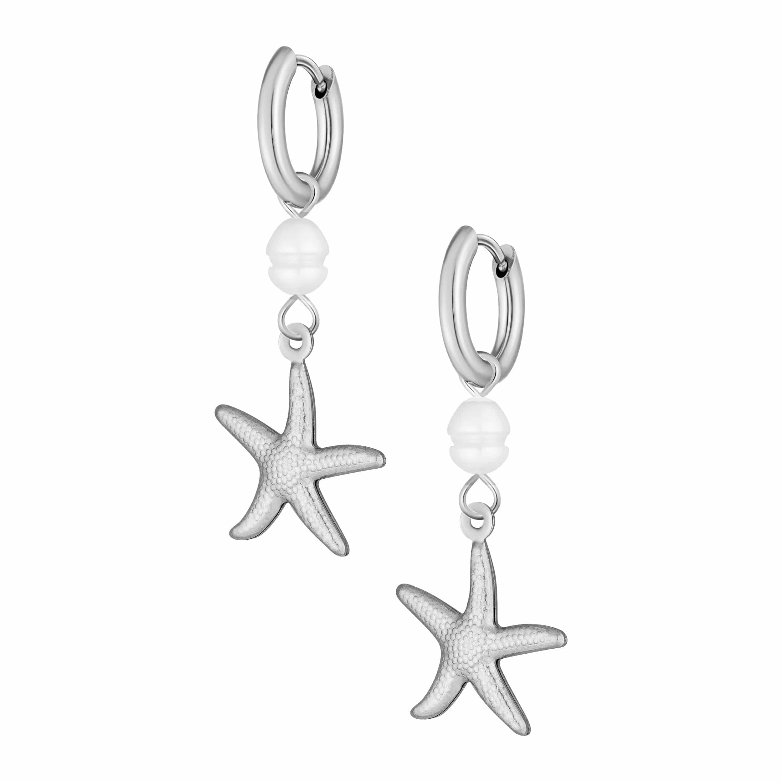 Colleen Starfish Hoop Earrings - Image 4