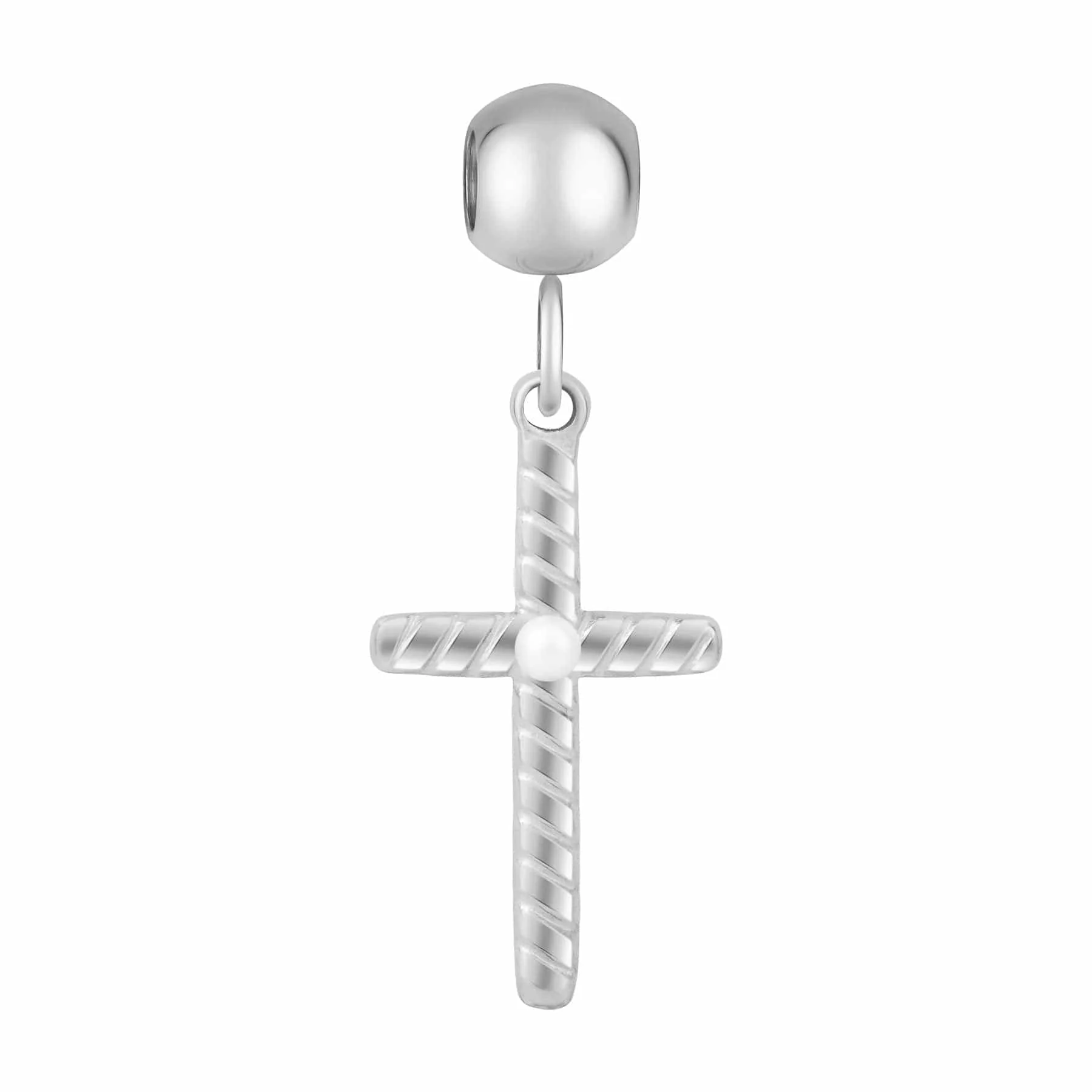 Cross Pearl Charm - Image 4