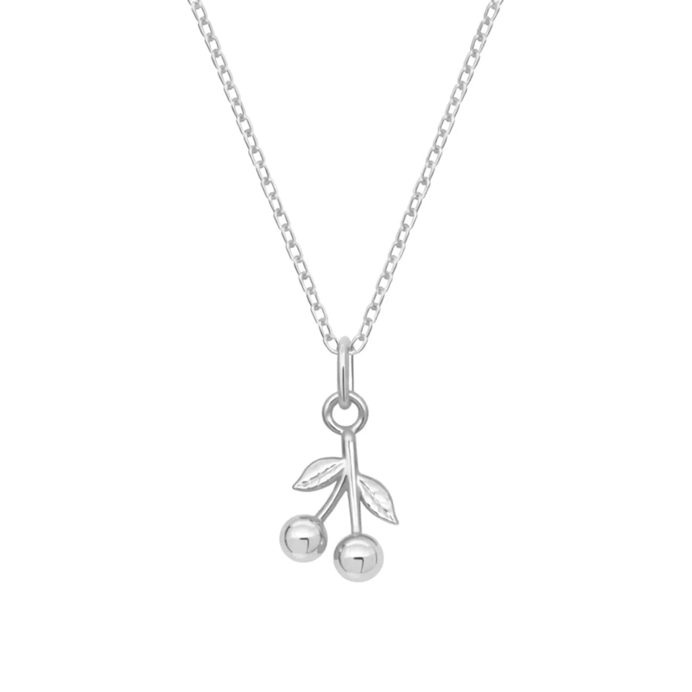 Dainty Cherry Necklace - Image 5