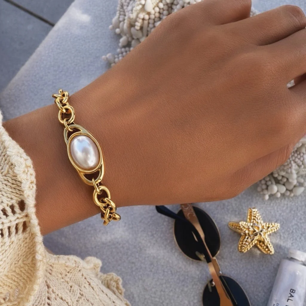 Danica Pearl Bracelet - Image 2
