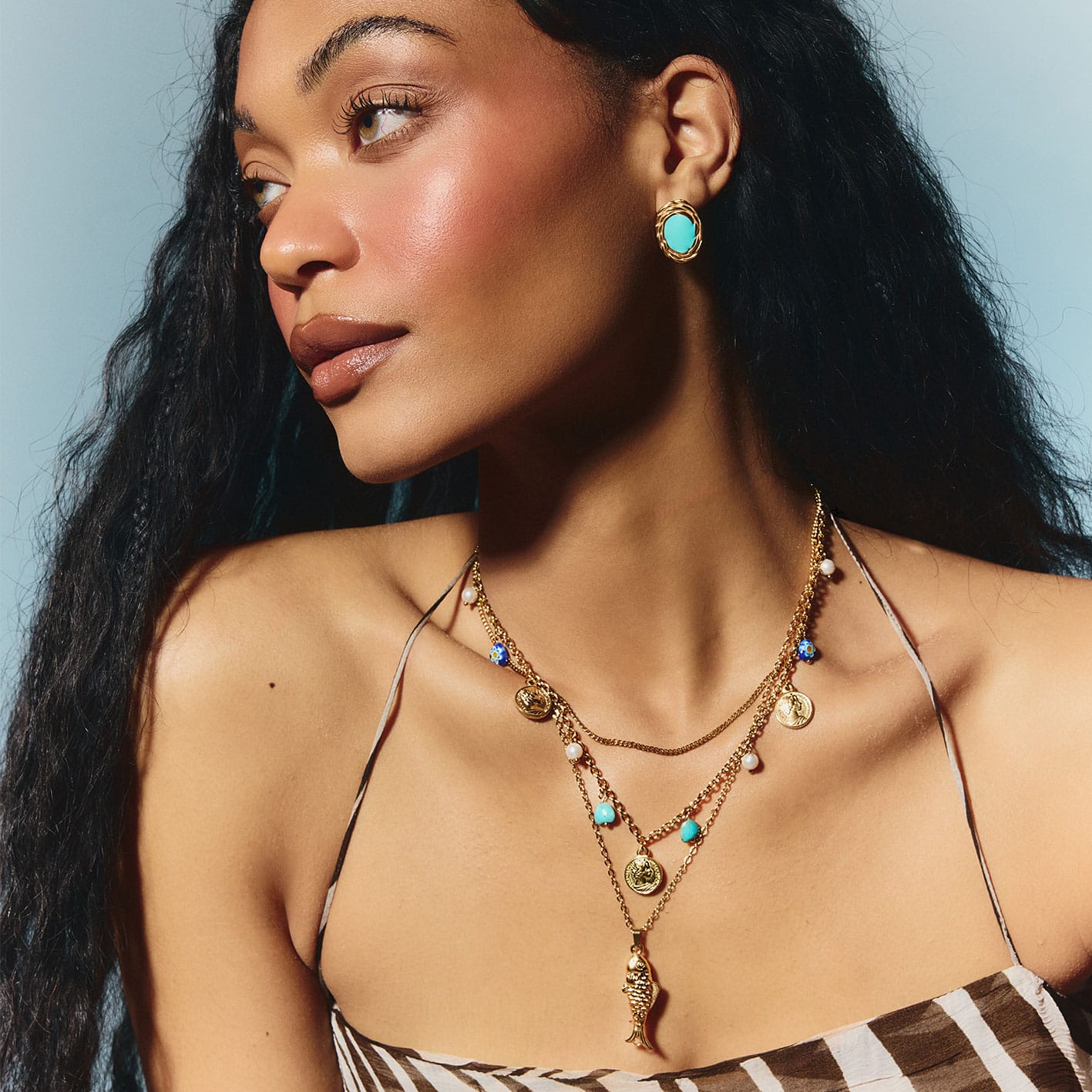 Element Layered Necklace - Image 3