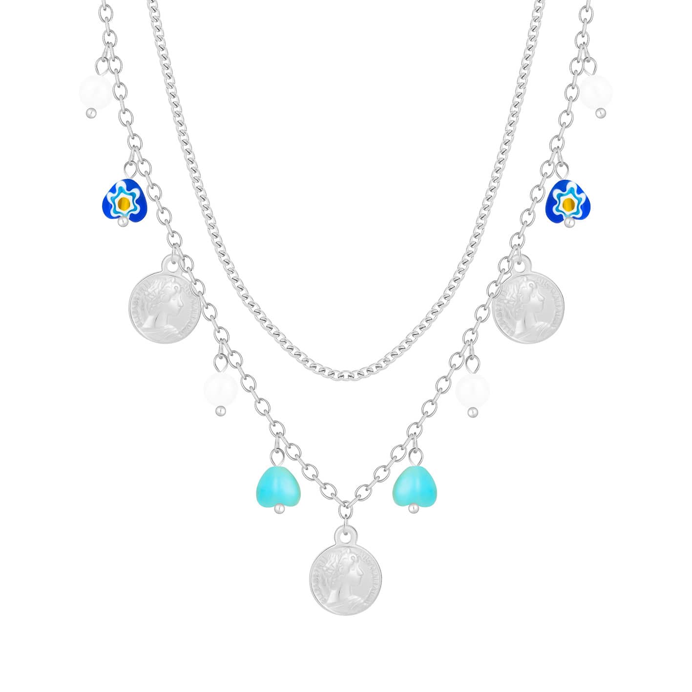 Element Layered Necklace - Image 7