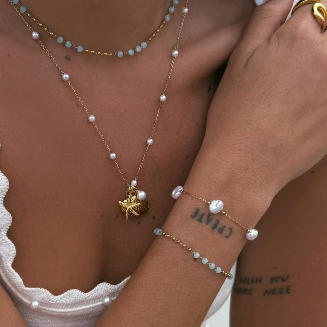 Elina Pearl Bracelet - Image 2