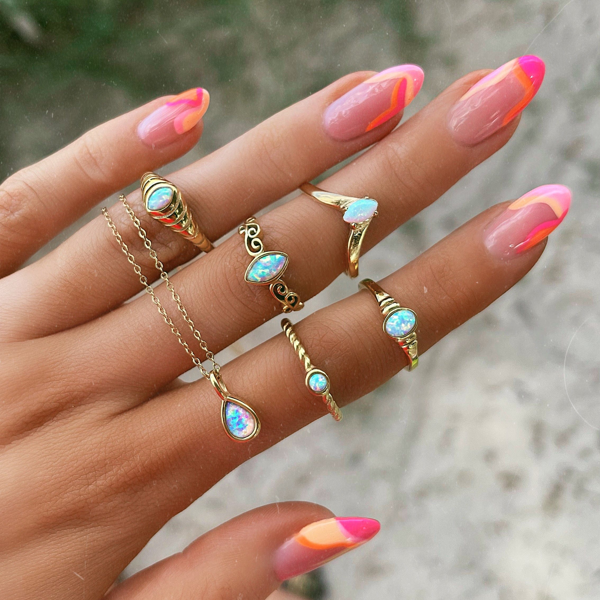 Elodie Opal Ring - Image 5