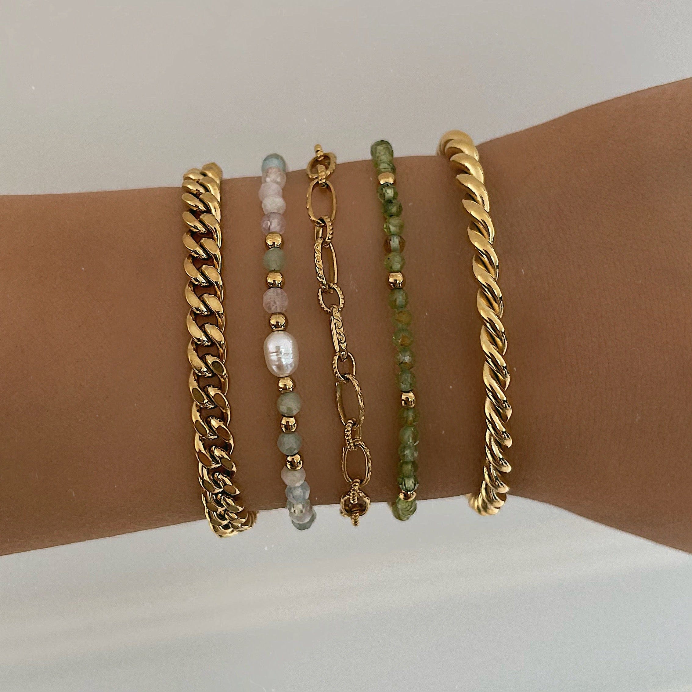 Elsie Peridot Bracelet - Image 2