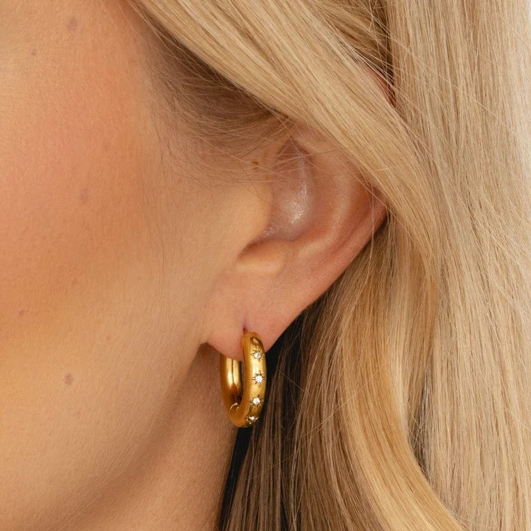 Emmerson Hoop Earrings - Image 2