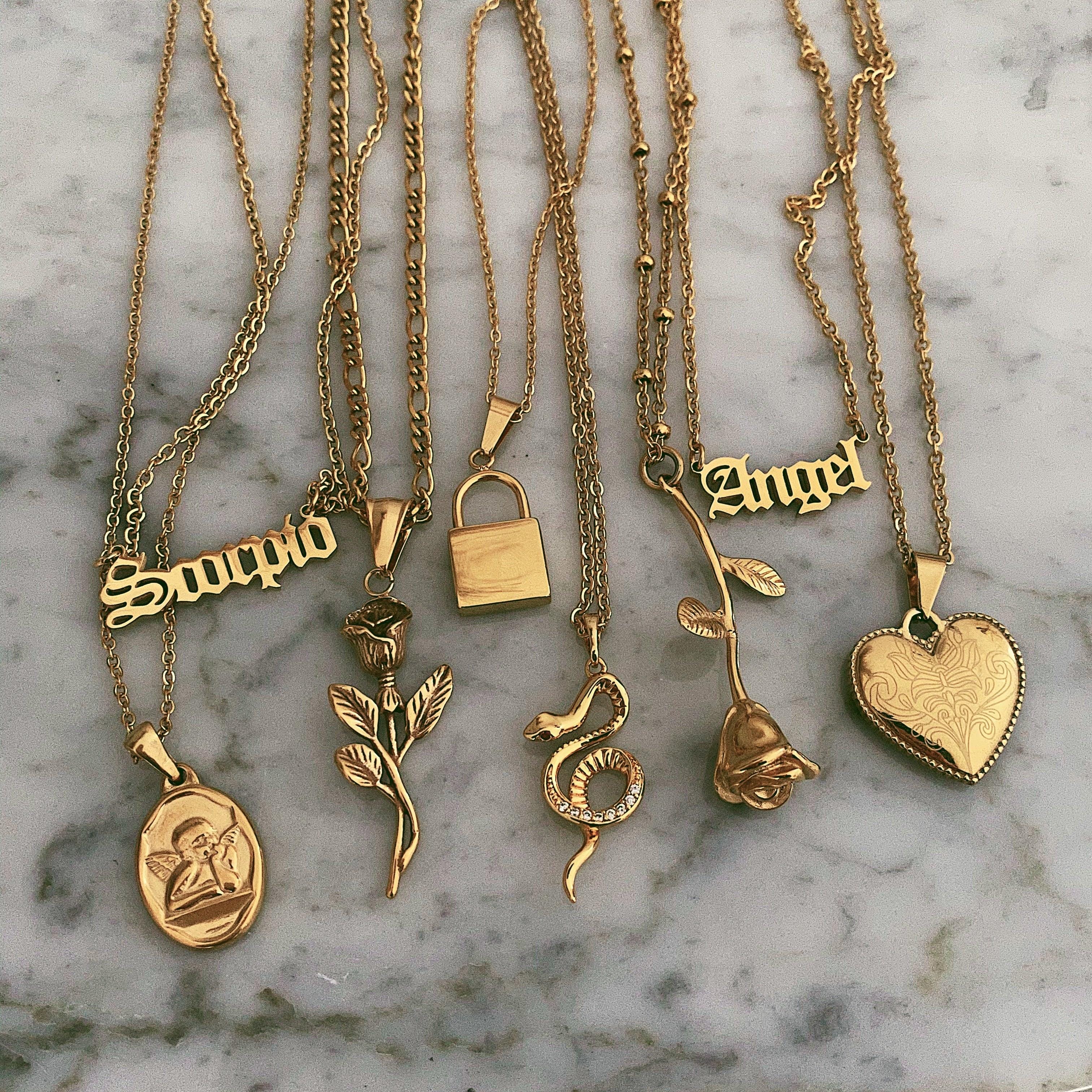 Engraved Heart Necklace - Image 9