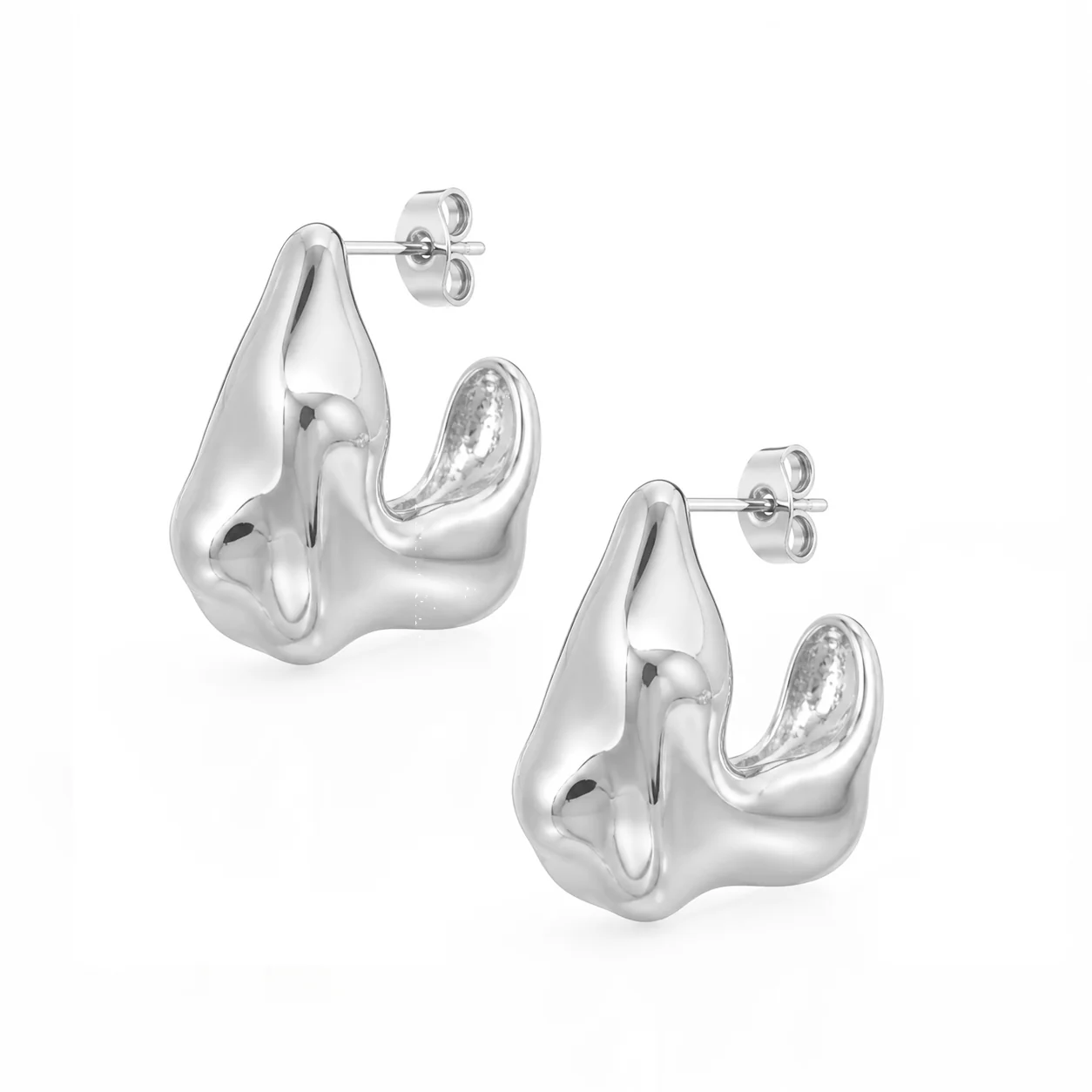 Enya Hoop Earrings - Image 3