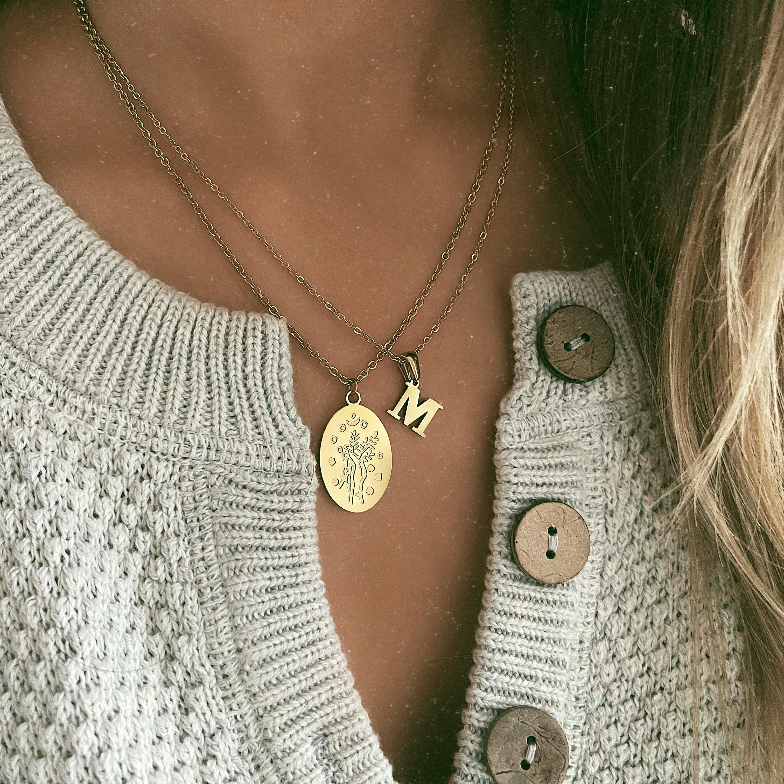 Epitome Initial Necklace - Image 9