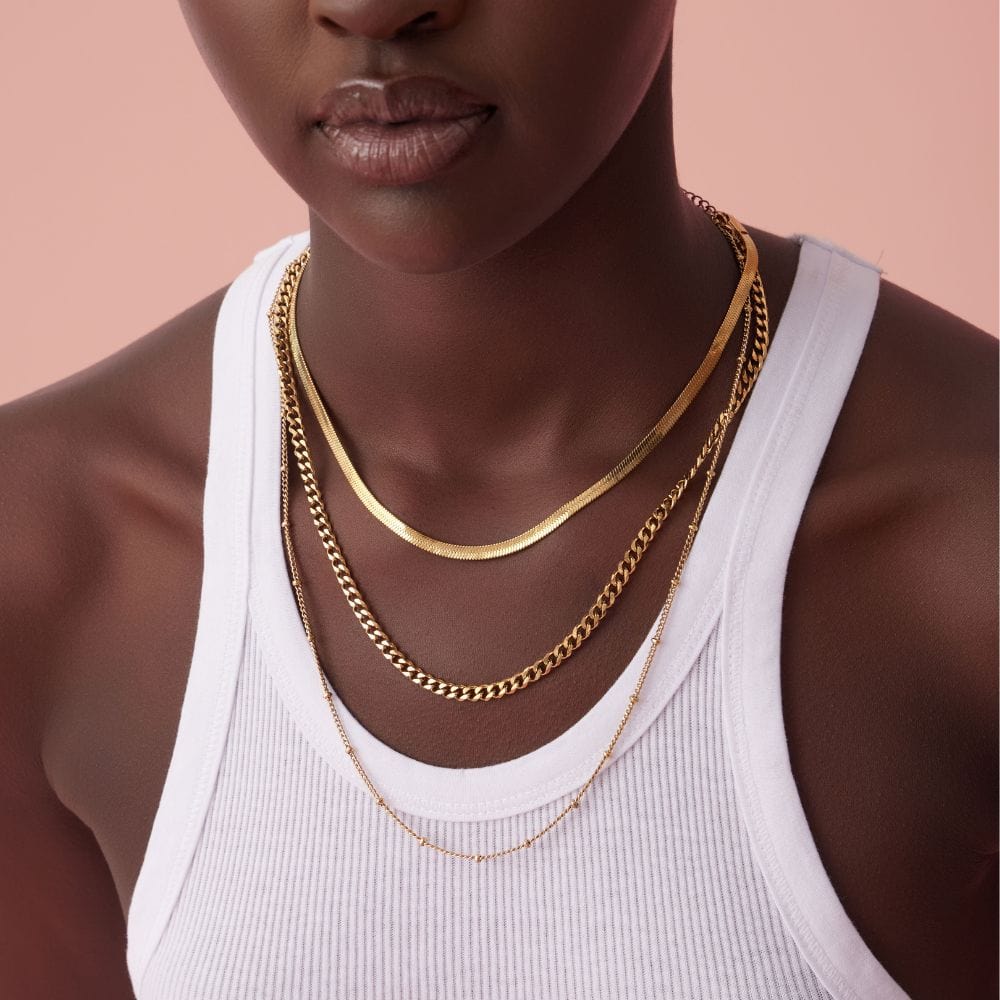 Everly Layered Necklace - Image 3