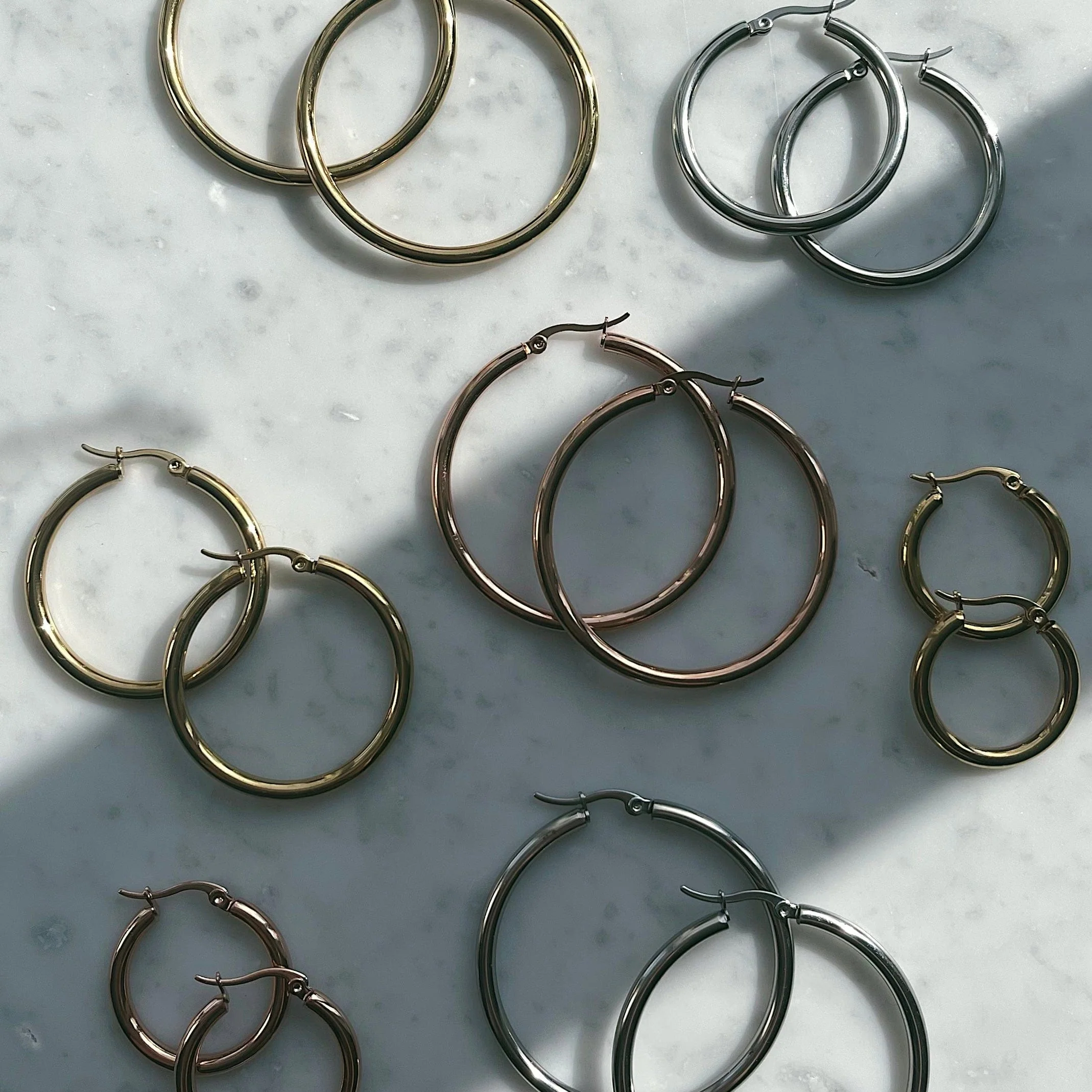 Exude Hoop Earrings - Image 11