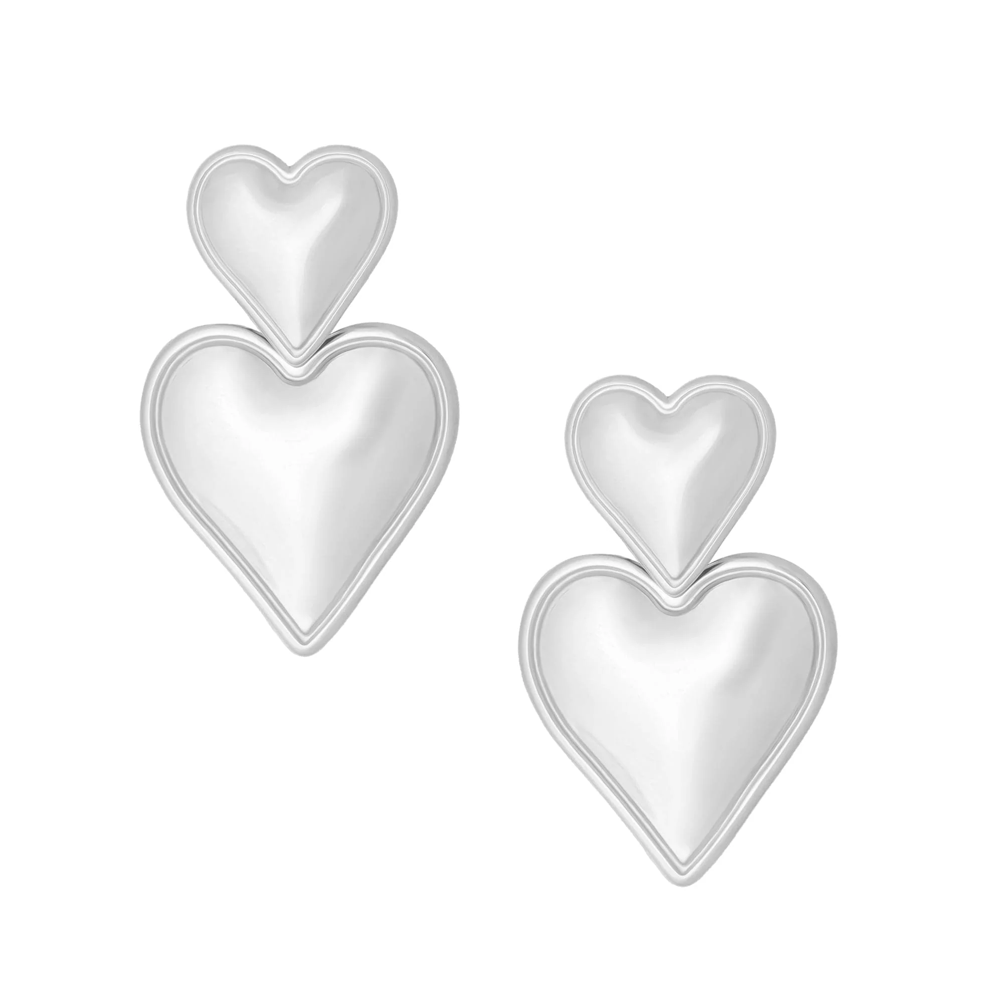 Fairytale Heart Stud Earrings - Image 8
