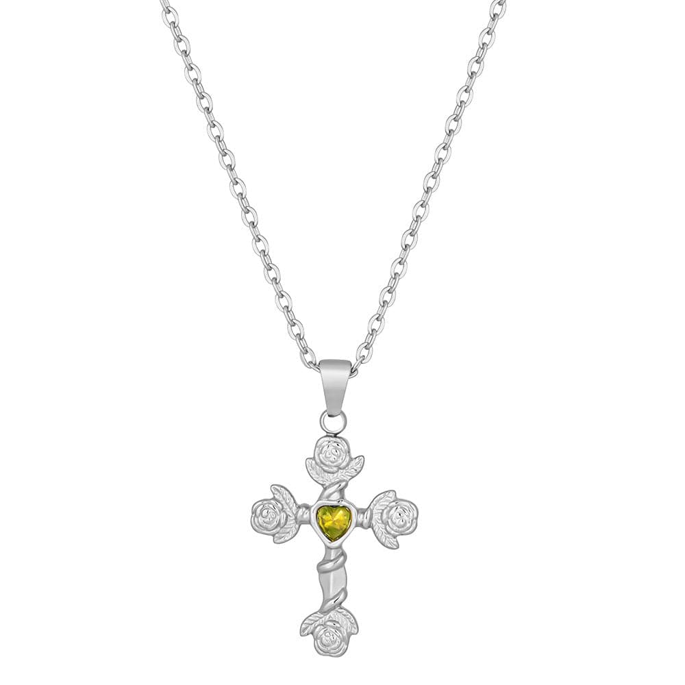 Faithful Cross Necklace - Image 3