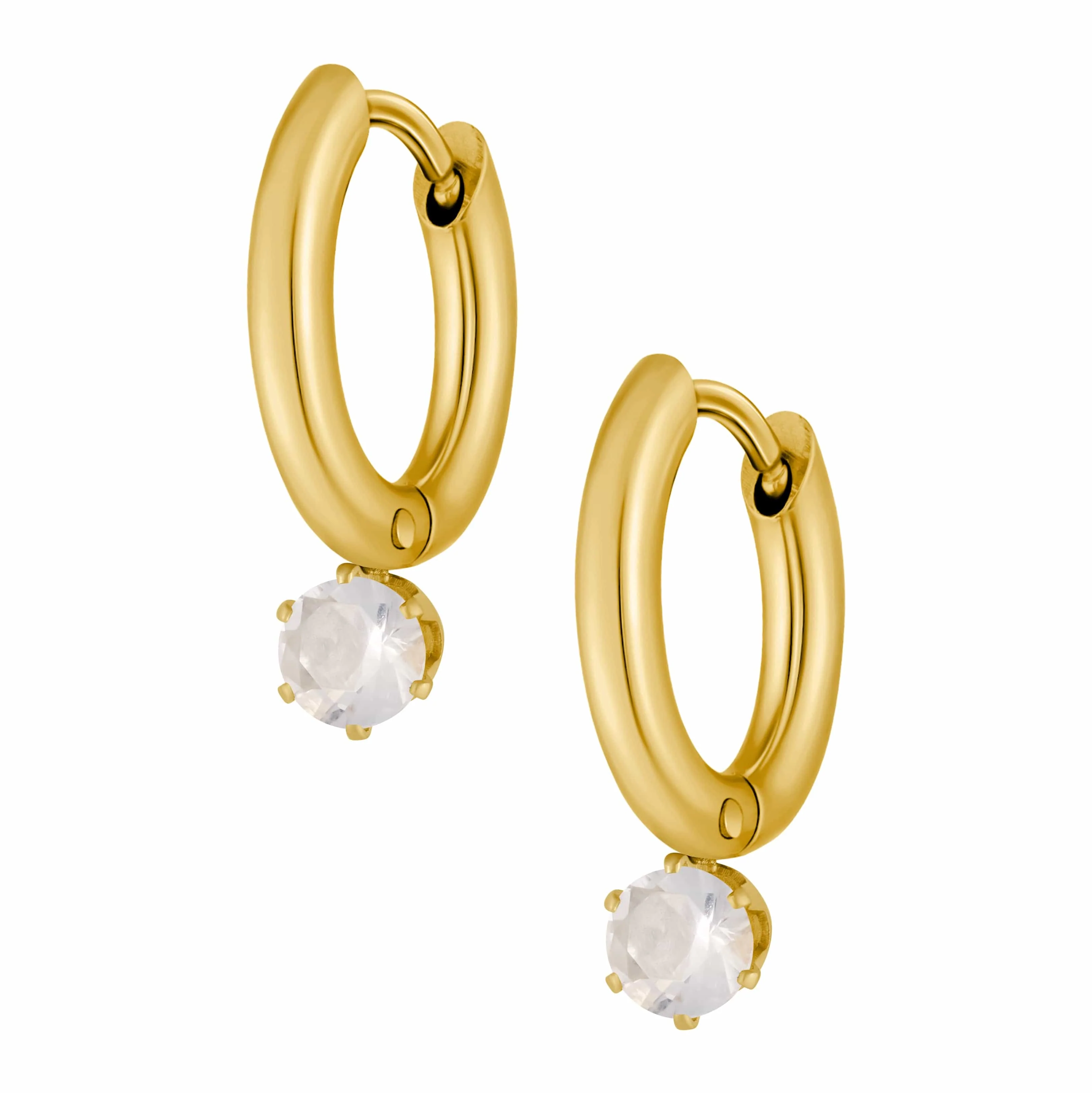 Forever Birthstone Hoop Earrings - Image 10
