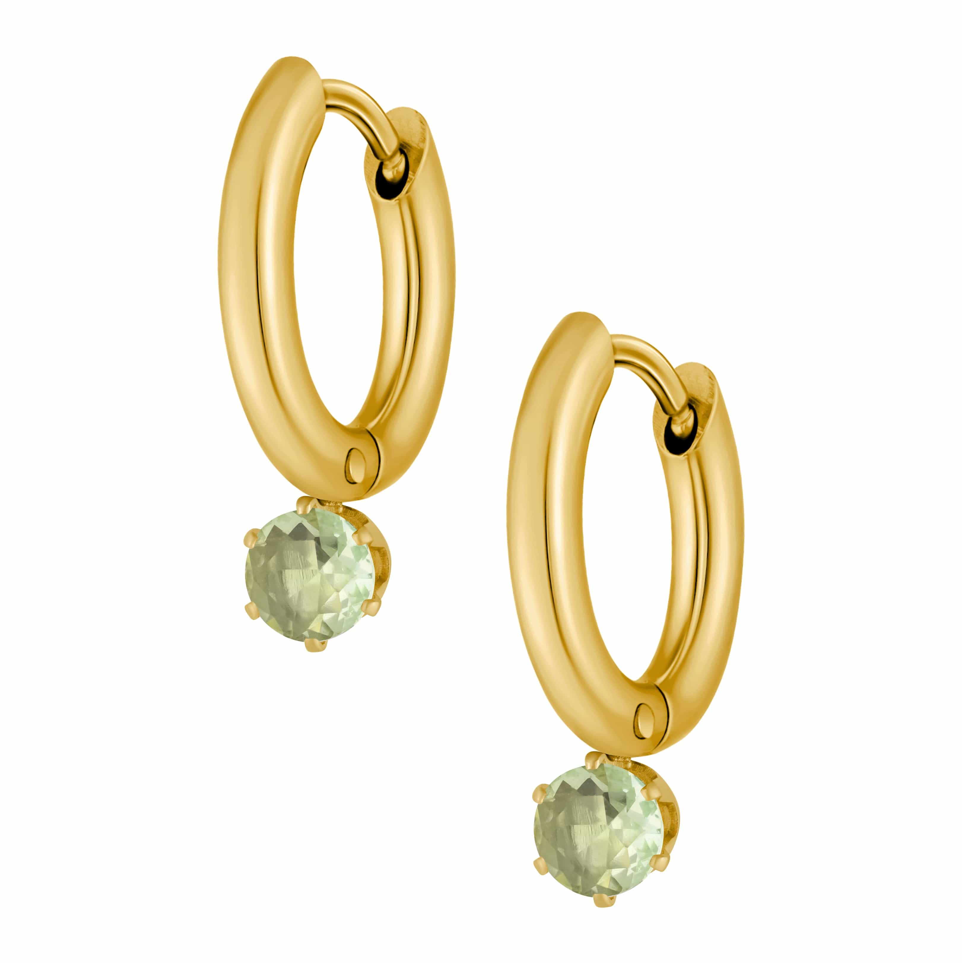 Forever Birthstone Hoop Earrings - Image 12