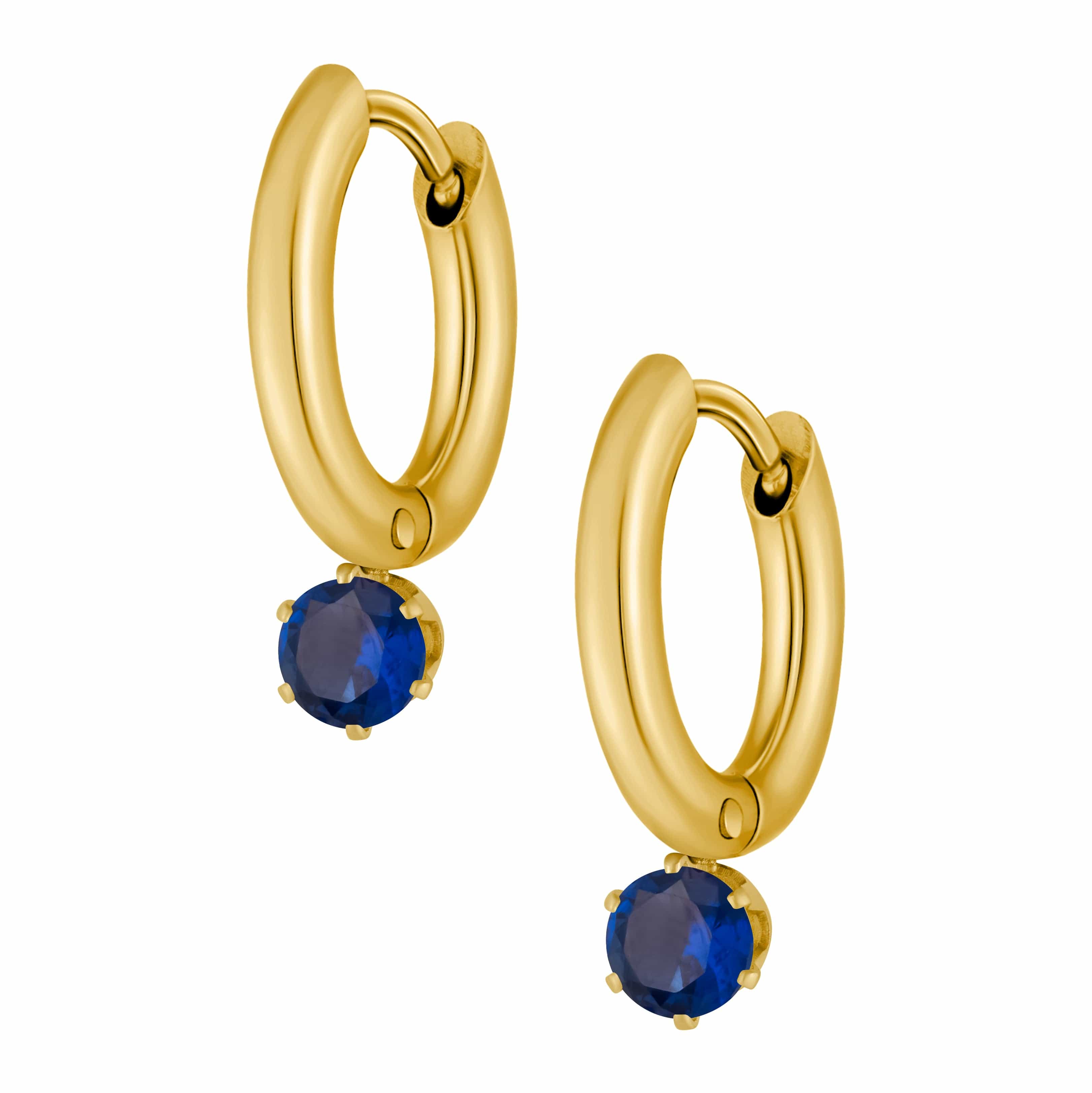 Forever Birthstone Hoop Earrings - Image 13