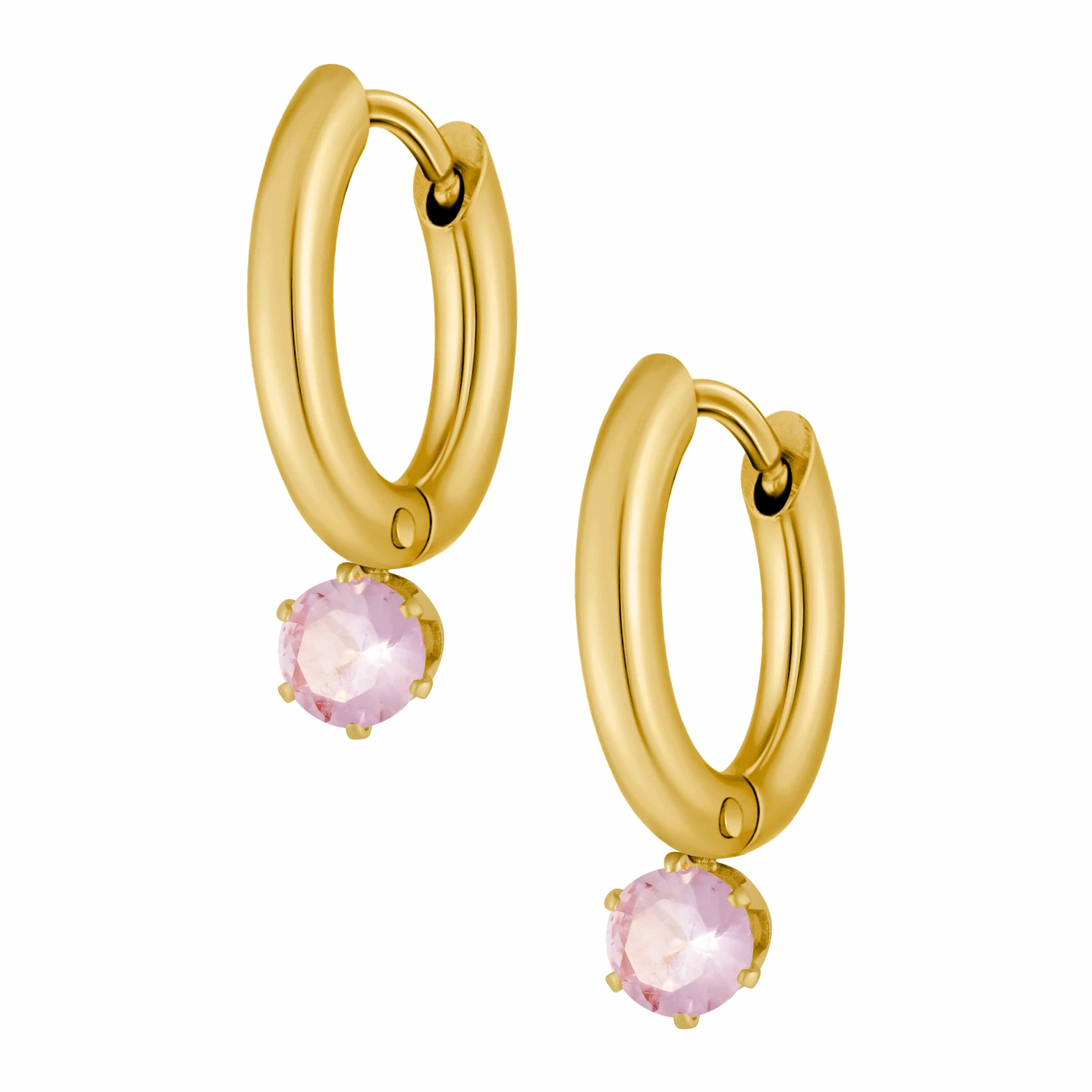 Forever Birthstone Hoop Earrings - Image 14