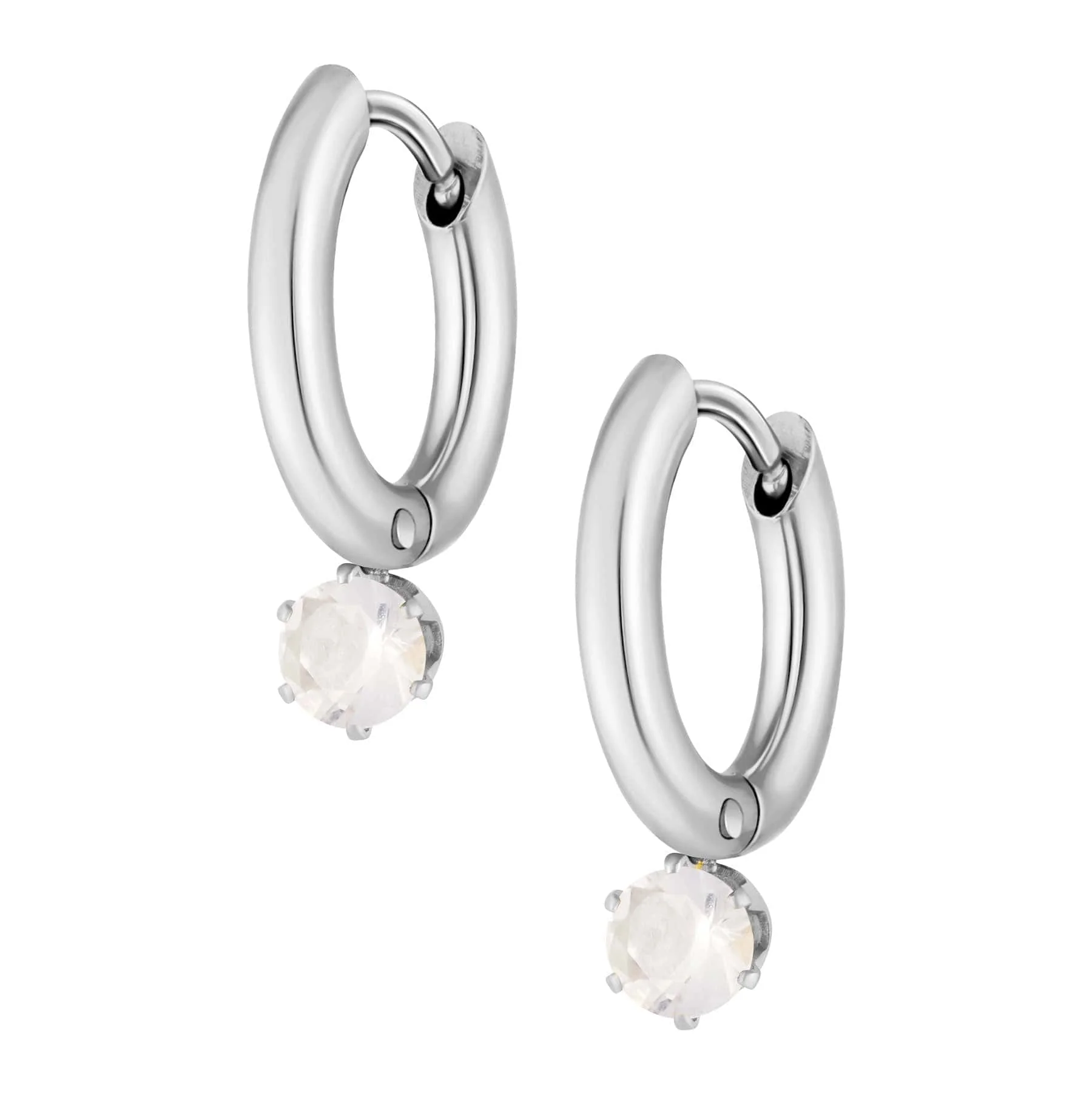 Forever Birthstone Hoop Earrings - Image 22