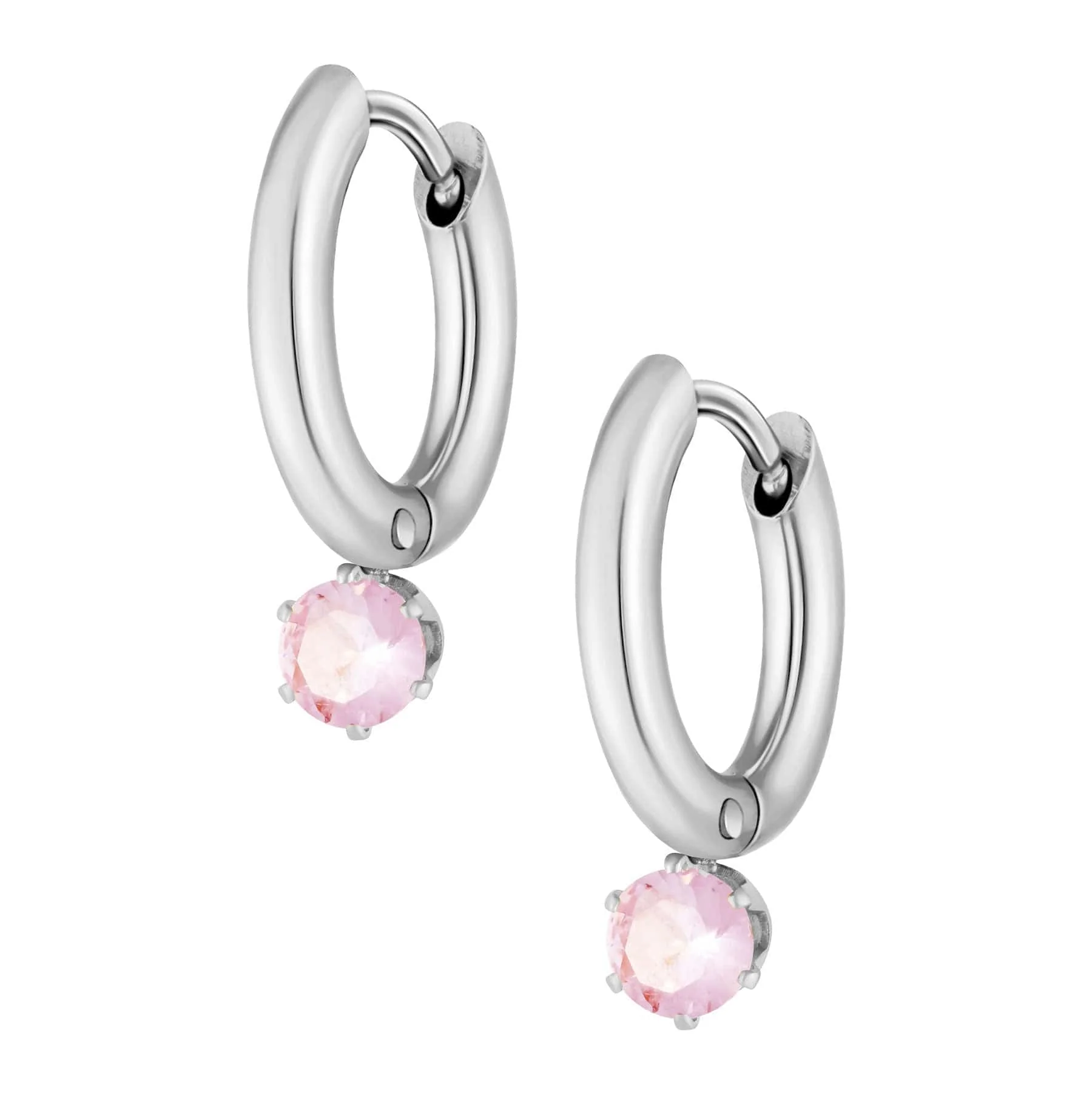 Forever Birthstone Hoop Earrings - Image 26