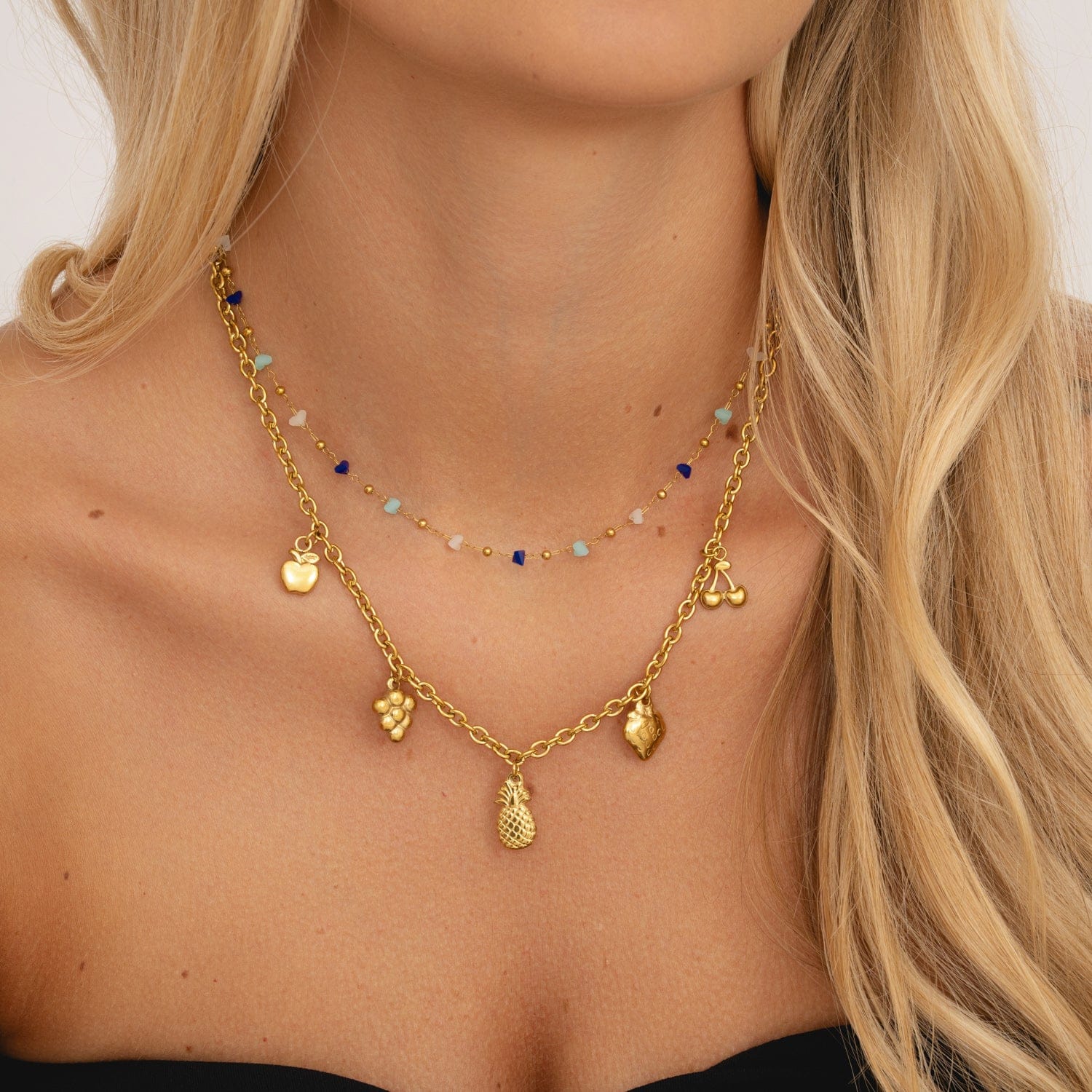 Fruit Twist Charm Necklace - Image 3