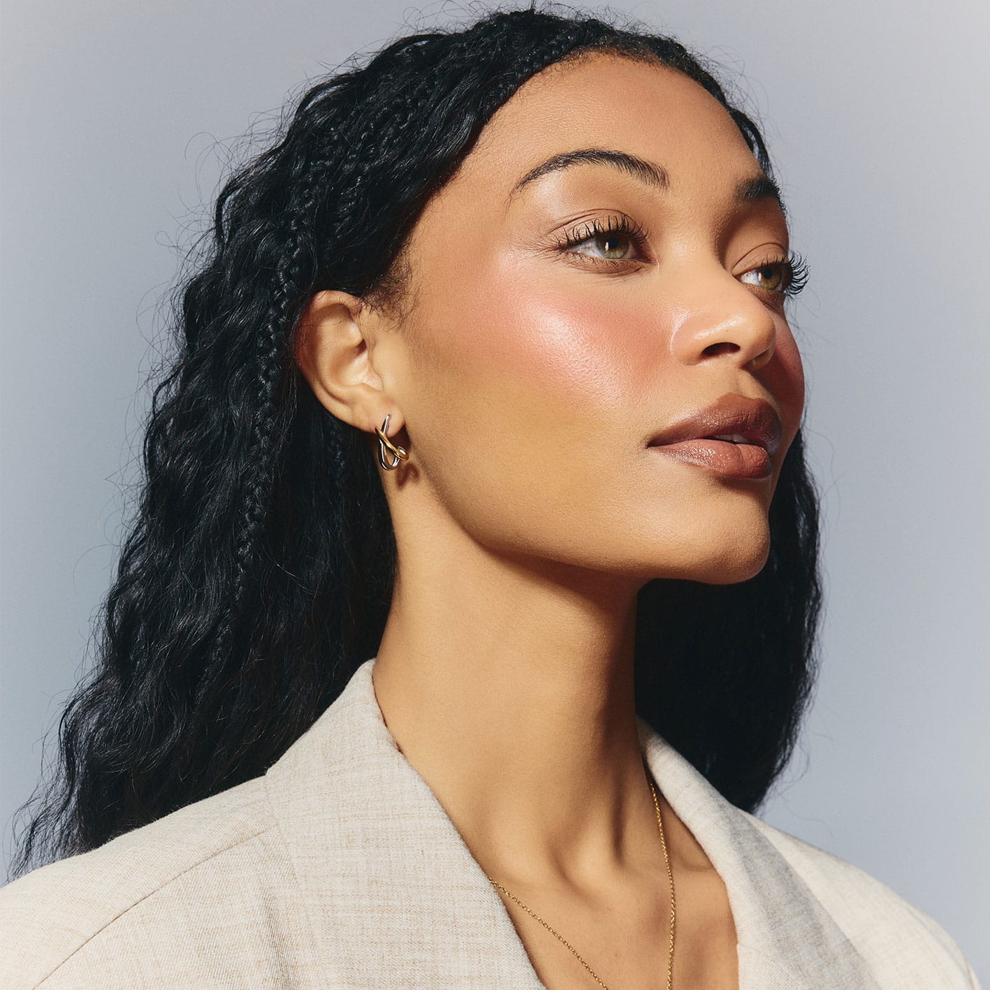 Fusion Hoop Earrings - Image 2