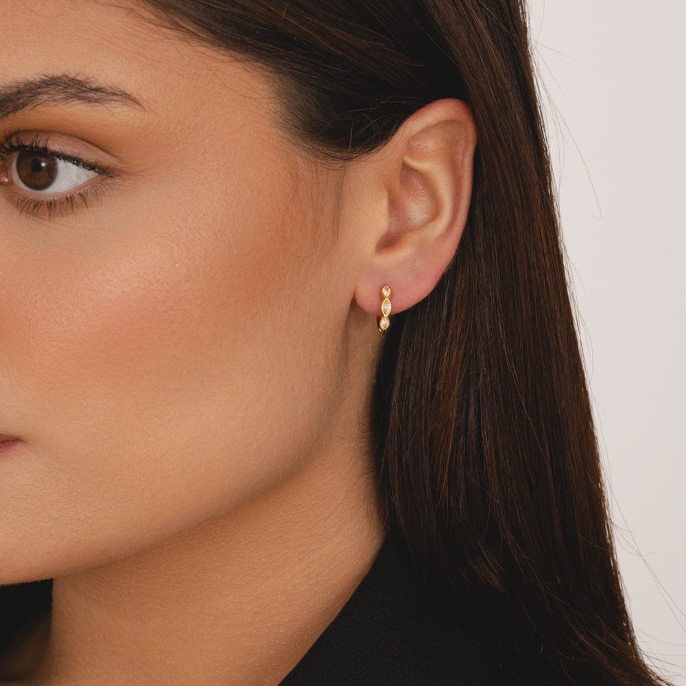 Gabby Hoop Earrings - Image 2
