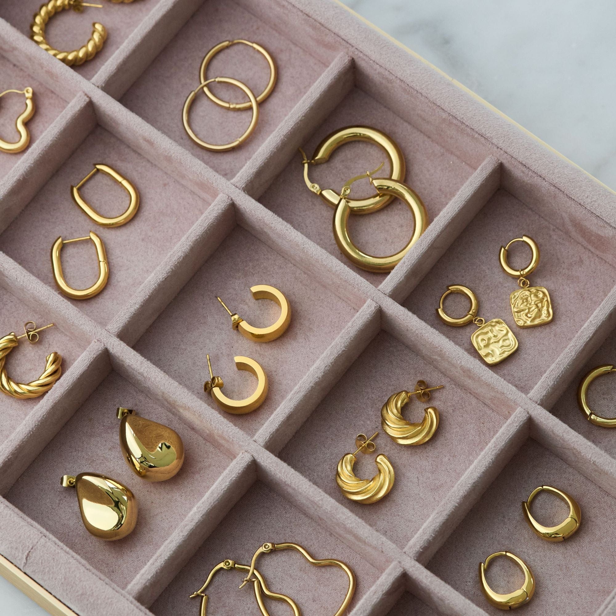 Carmel Hoop Earrings - Image 7