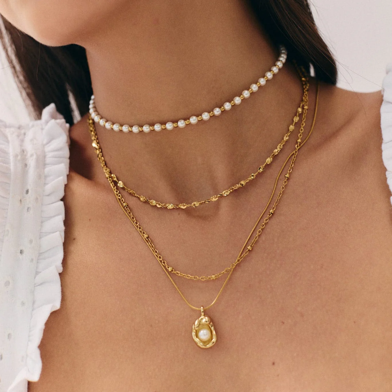 August Pearl Choker - Image 7