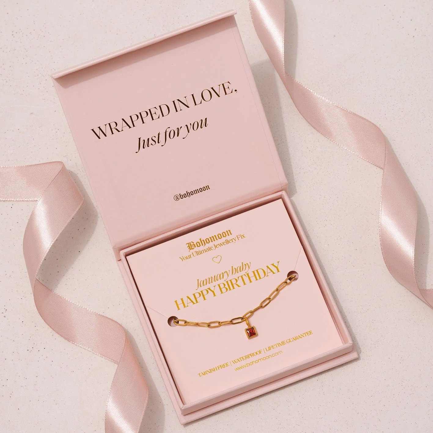 Happy Birthday Birthstone Bracelet - Image 10