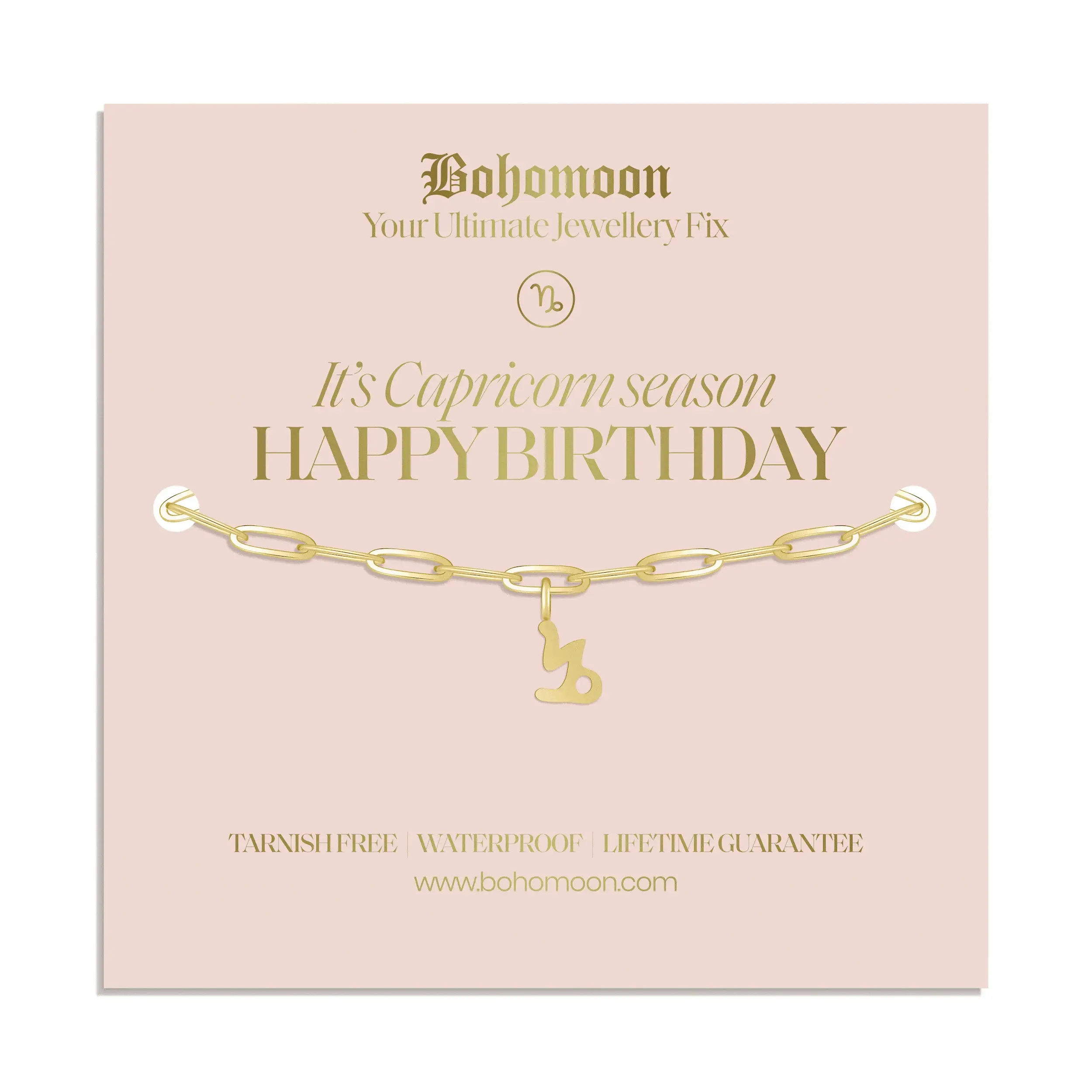 Happy Birthday Zodiac Bracelet