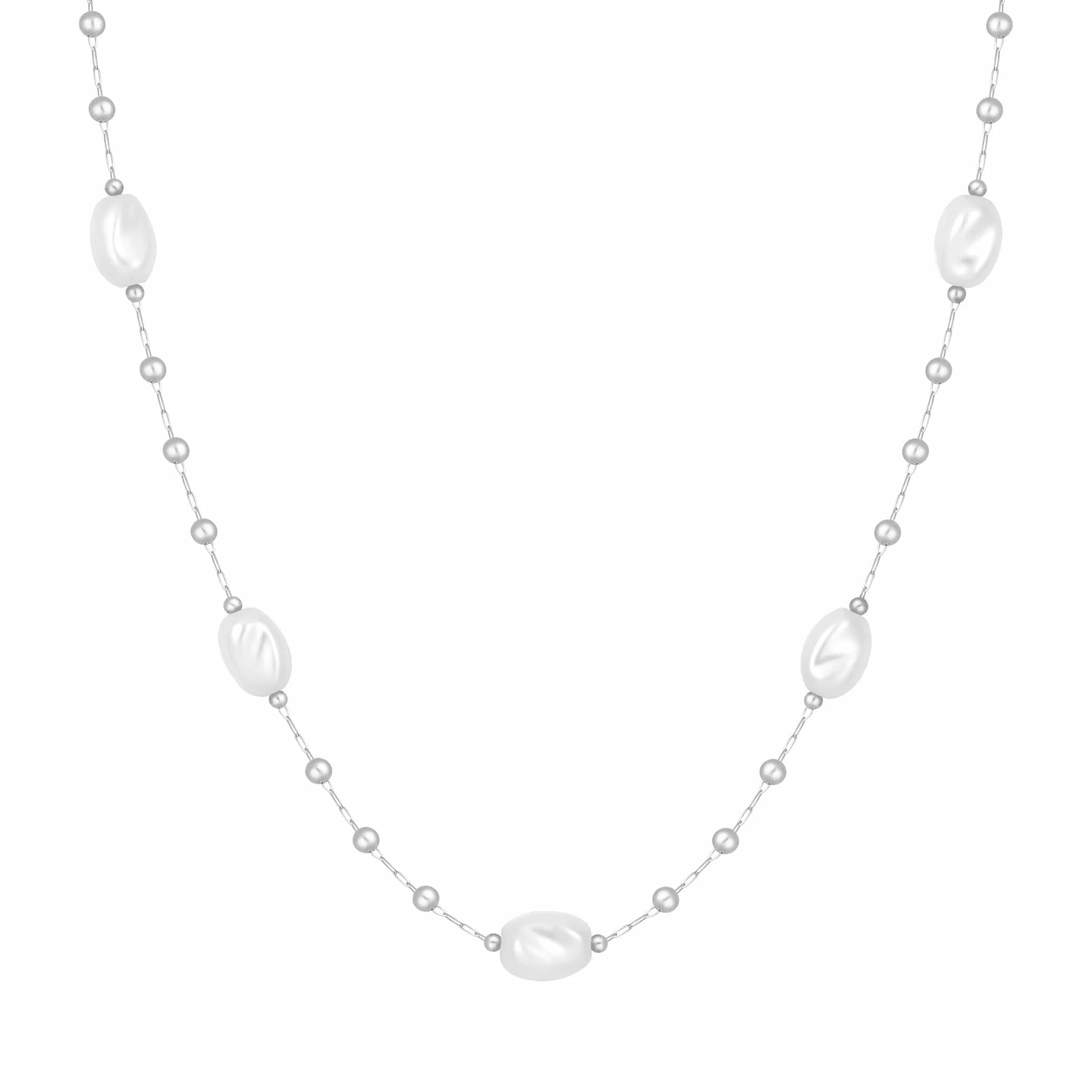 Honey Pearl Choker Necklace - Image 7