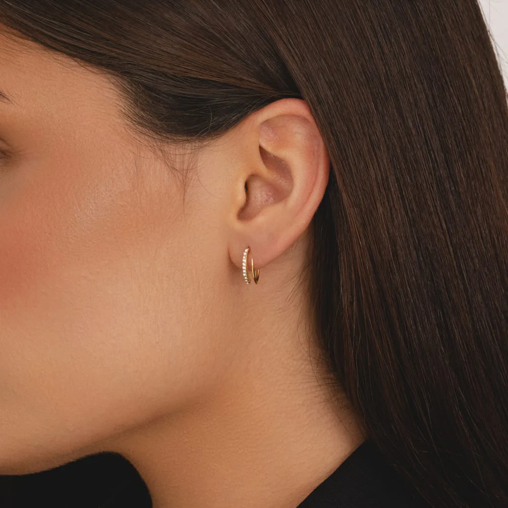 Hope Hoop Earrings - Image 2