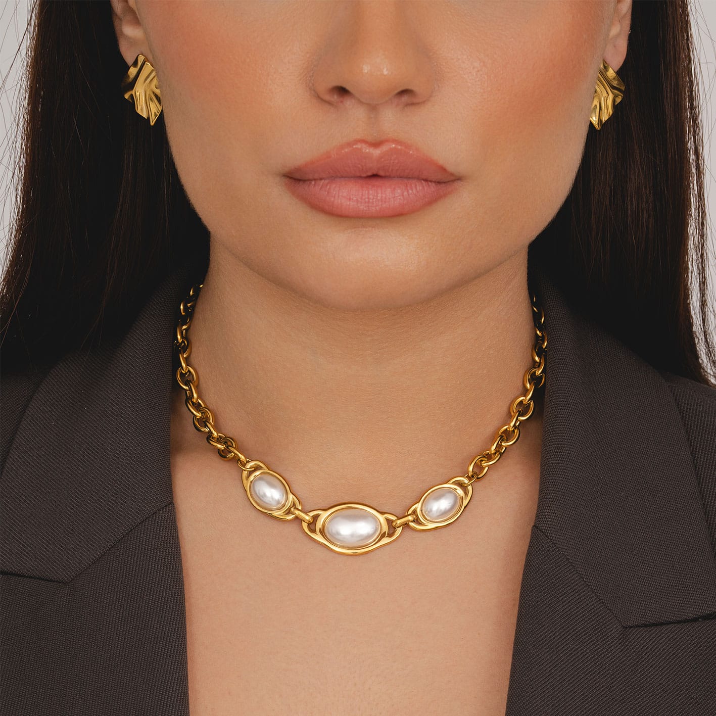 Imogen Pearl Necklace - Image 3